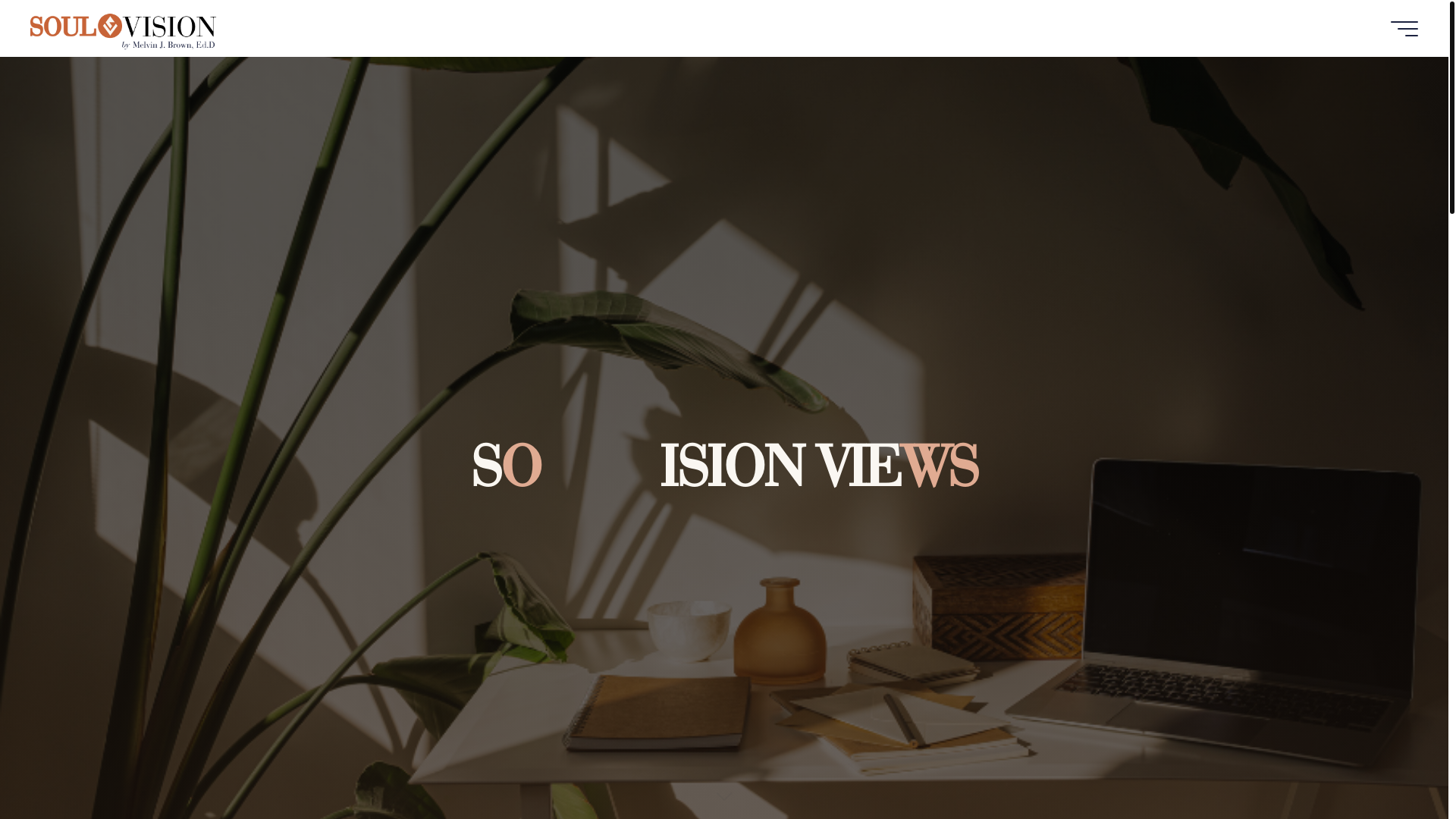 website screenshot of https://soulvisionviews.blog/