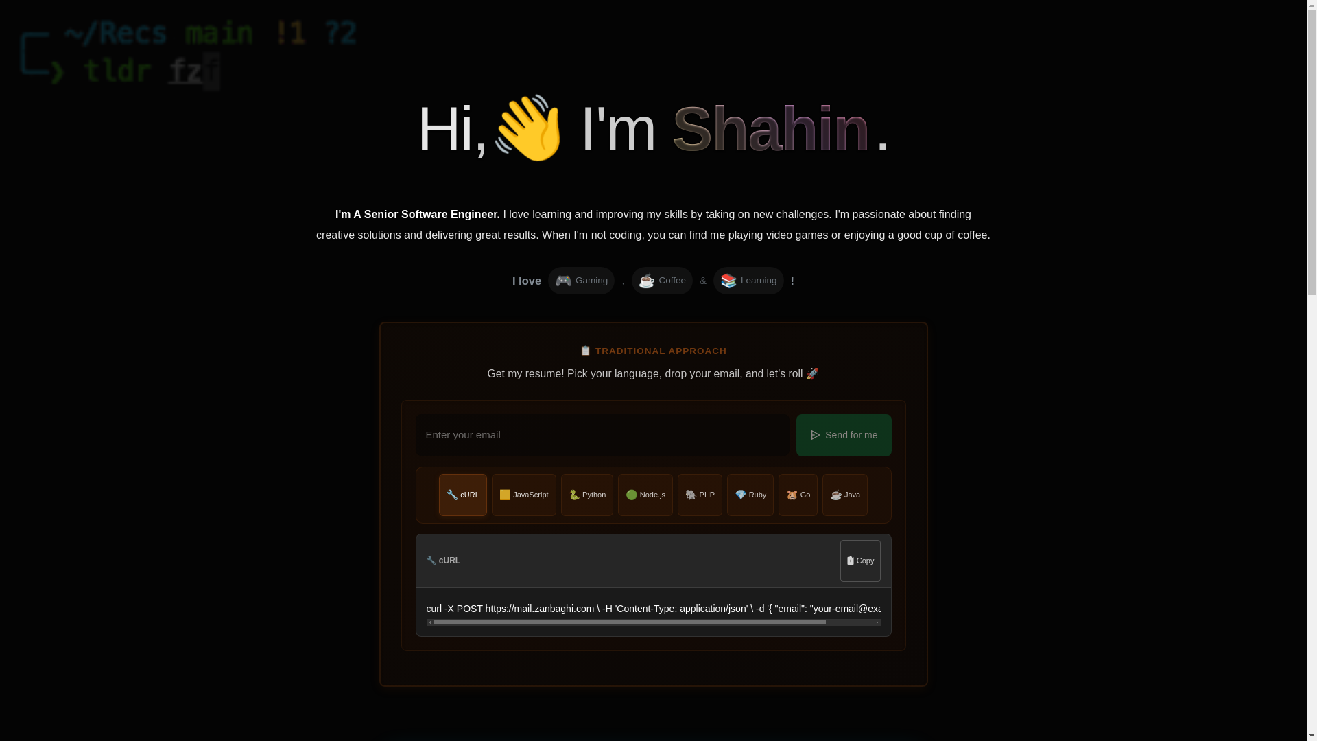 website screenshot of https://personal-website-5h8.pages.dev/