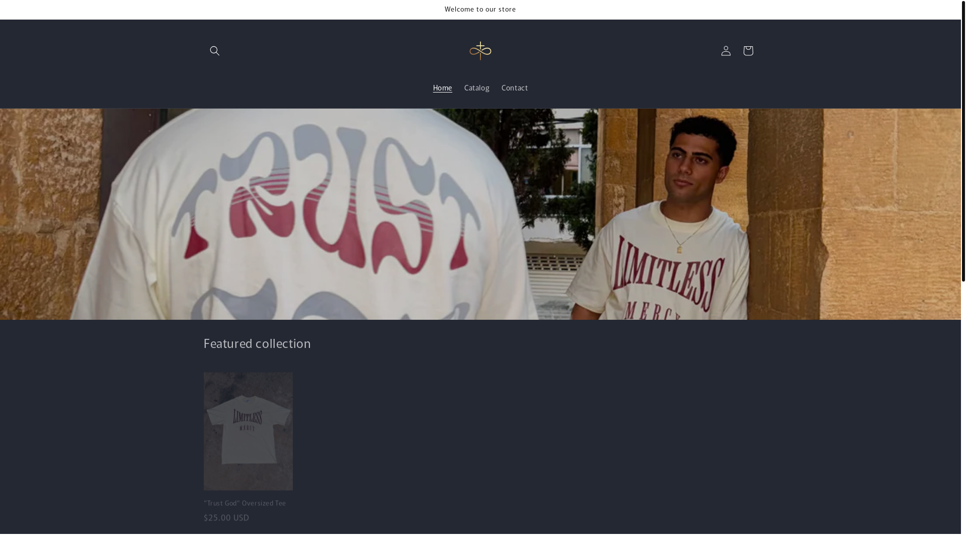 website screenshot of https://limitlessmercy.com/