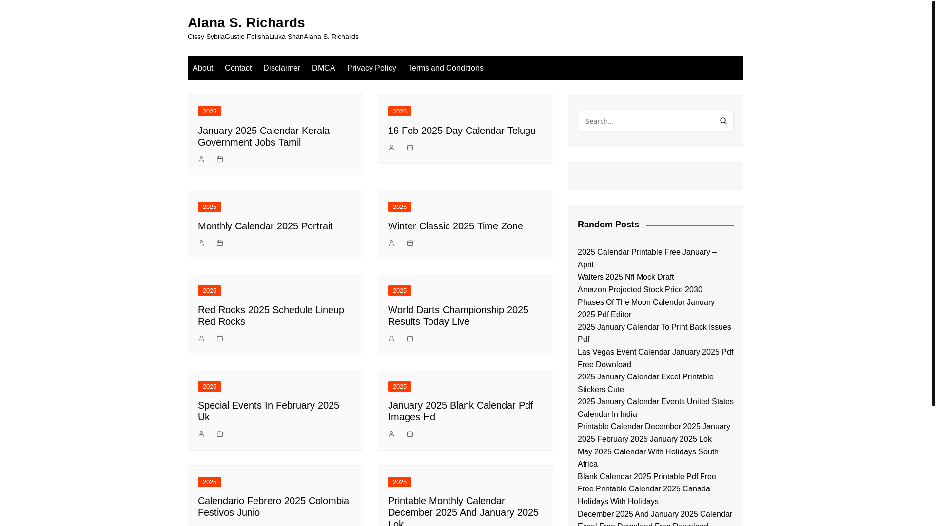 website screenshot of https://alanasrichards.pages.dev/