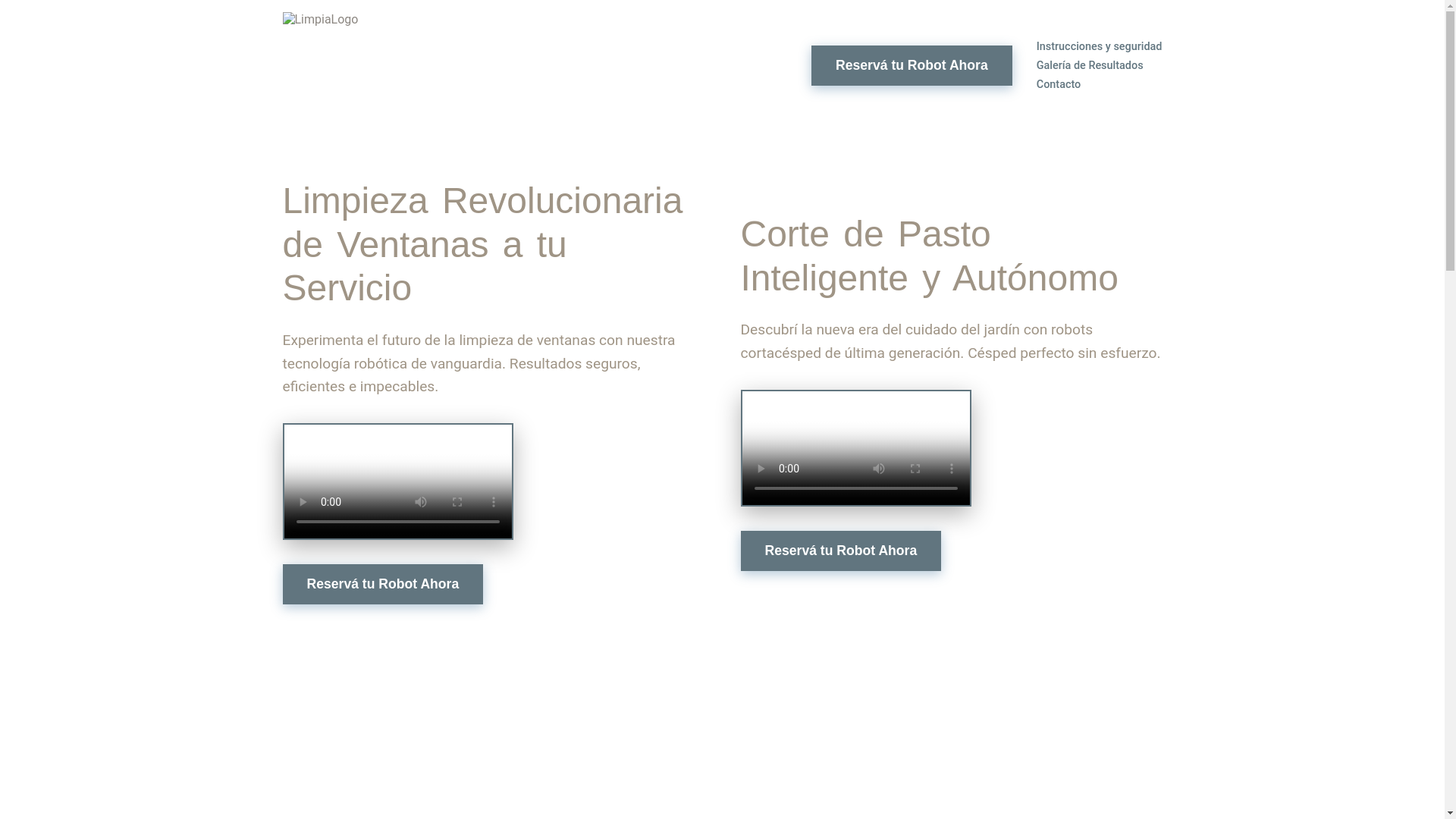 website screenshot of https://limpiabot.com.ar/
