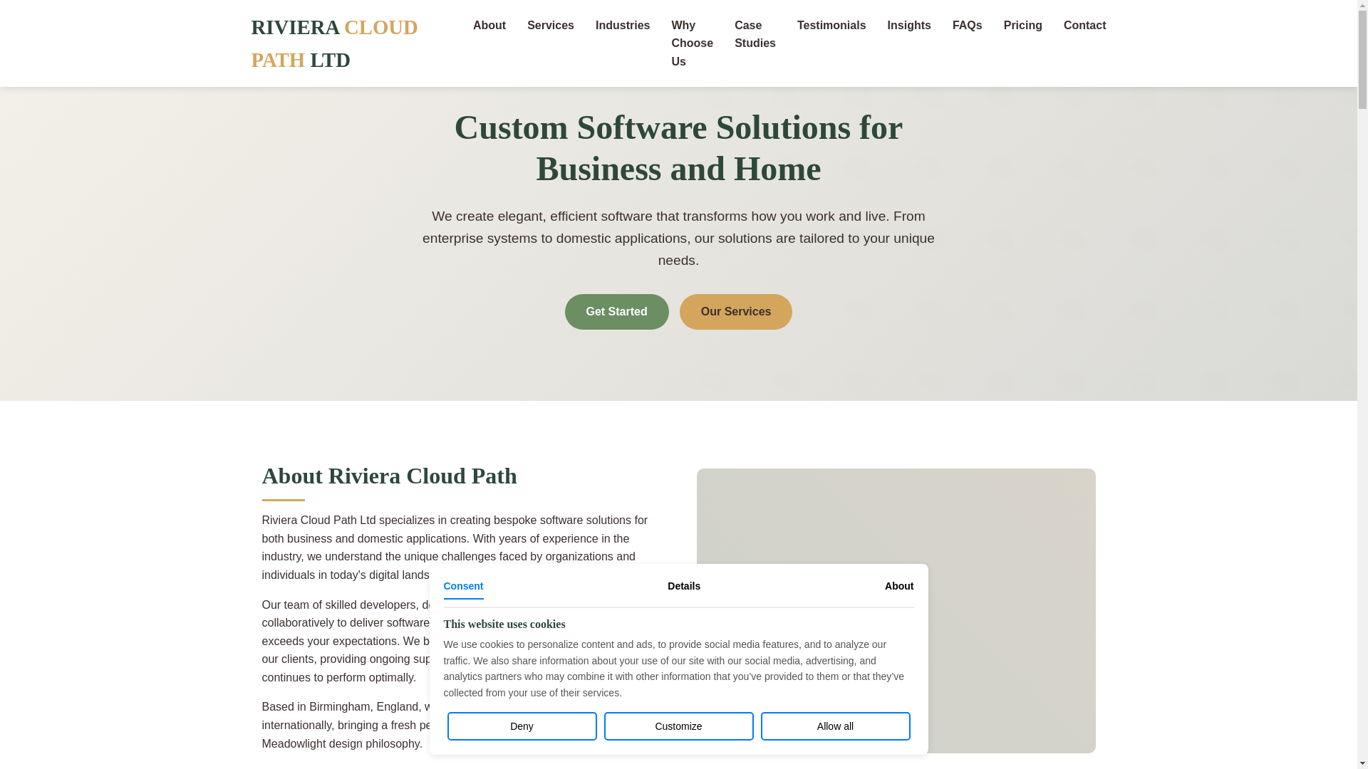 website screenshot of https://rivieracloudpath.pages.dev/