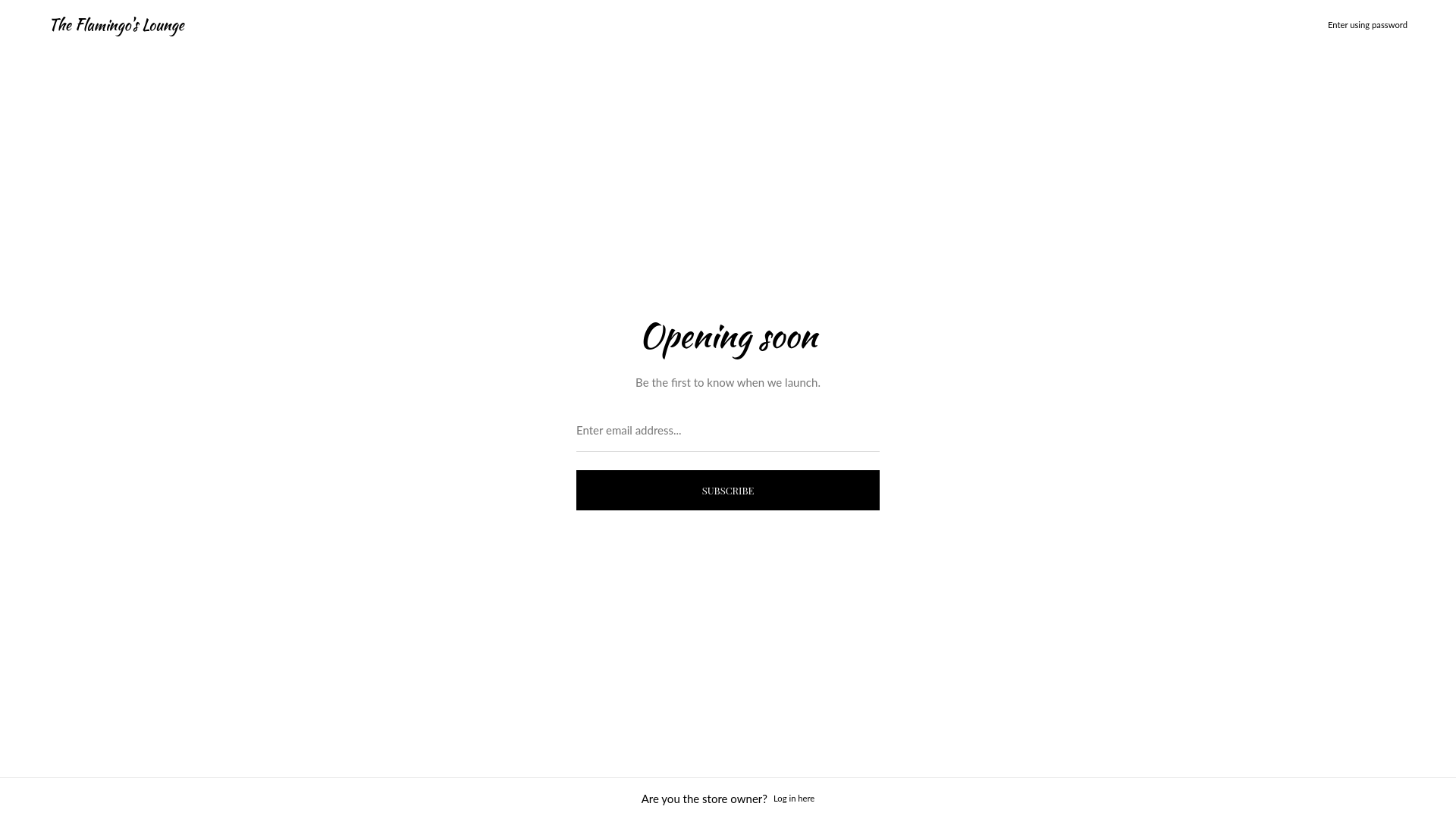 website screenshot of https://theflamingoslounge.com/