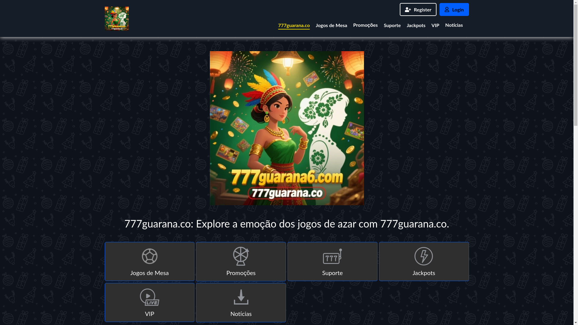 website screenshot of https://777guarana6.com/