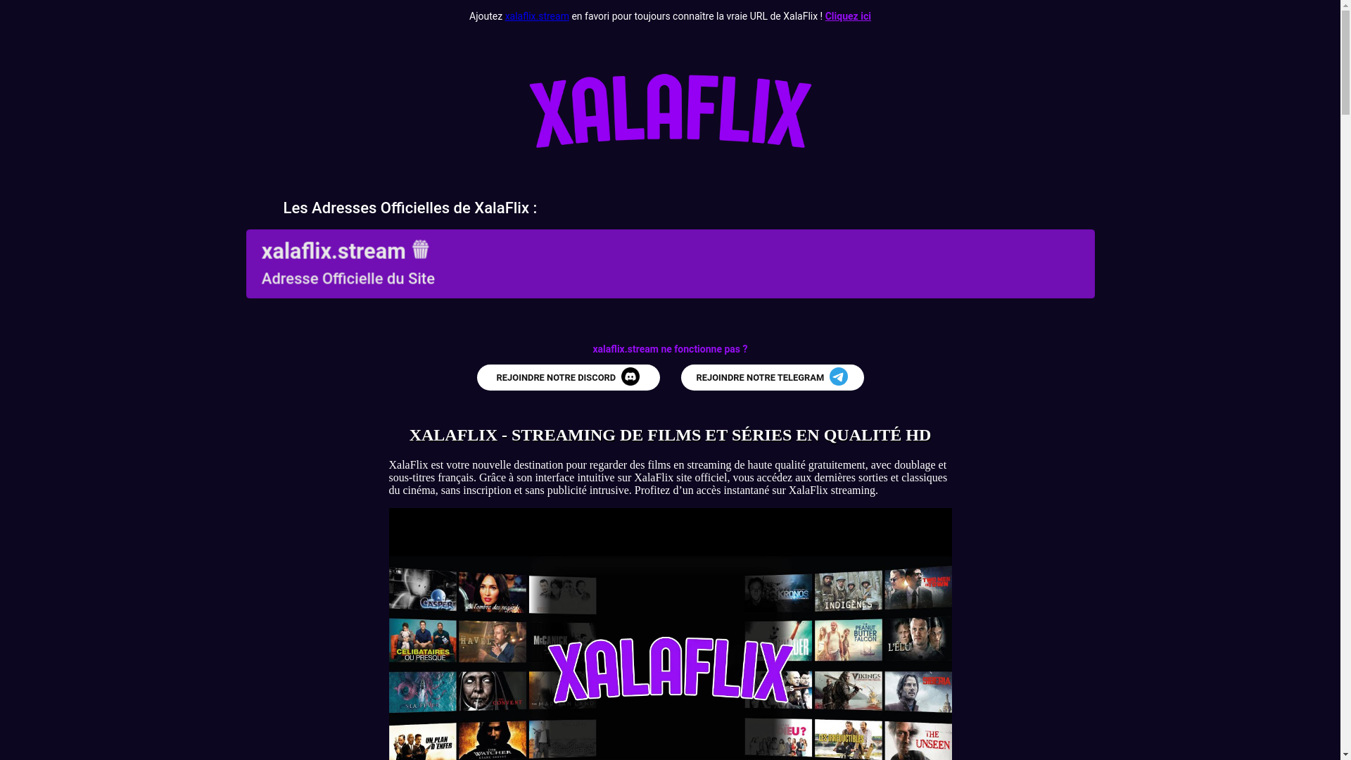 website screenshot of https://xalaflix.plus/