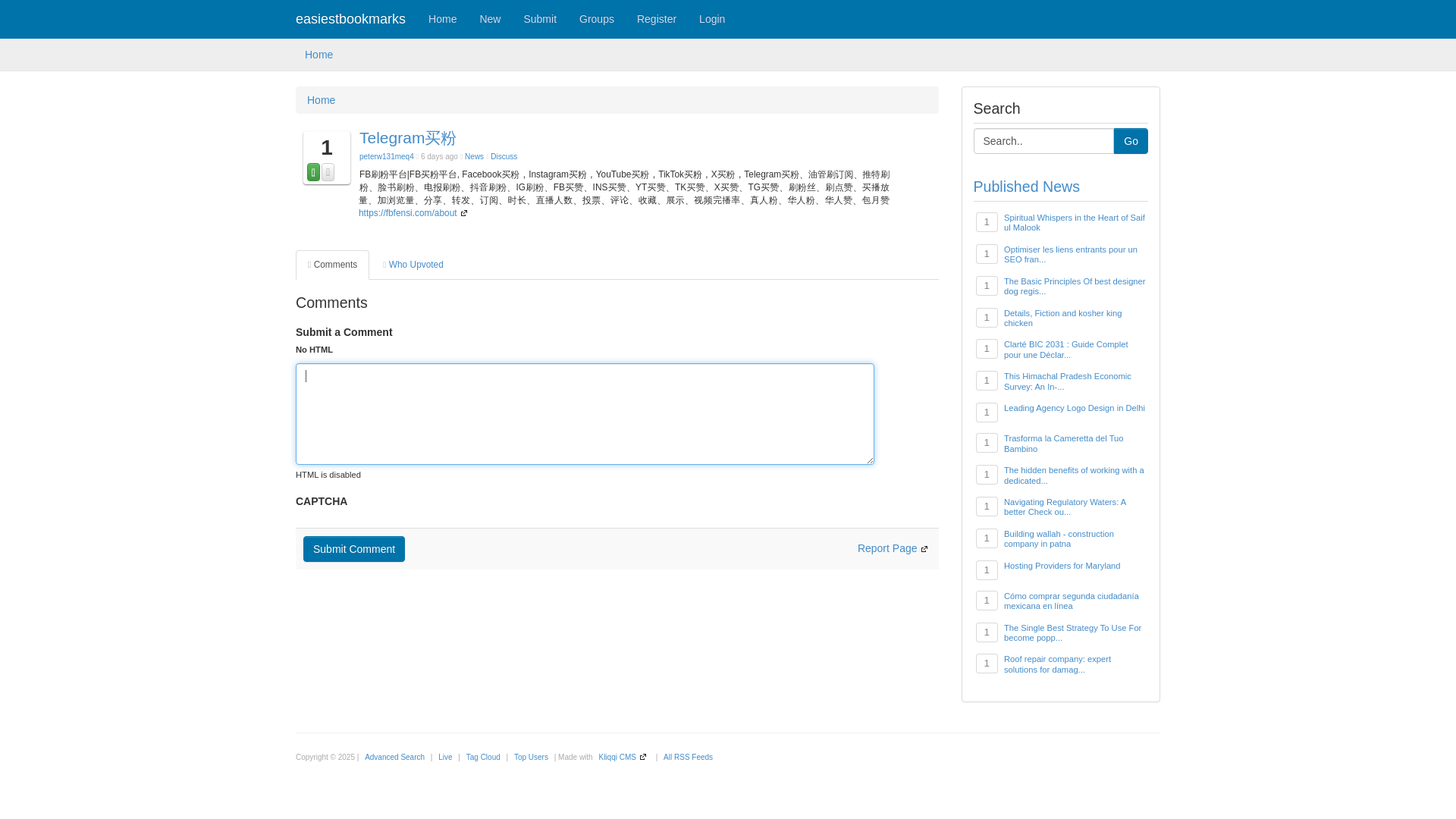 website screenshot of https://easiestbookmarks.com/story20533101/telegram%E4%B9%B0%E7%B2%89