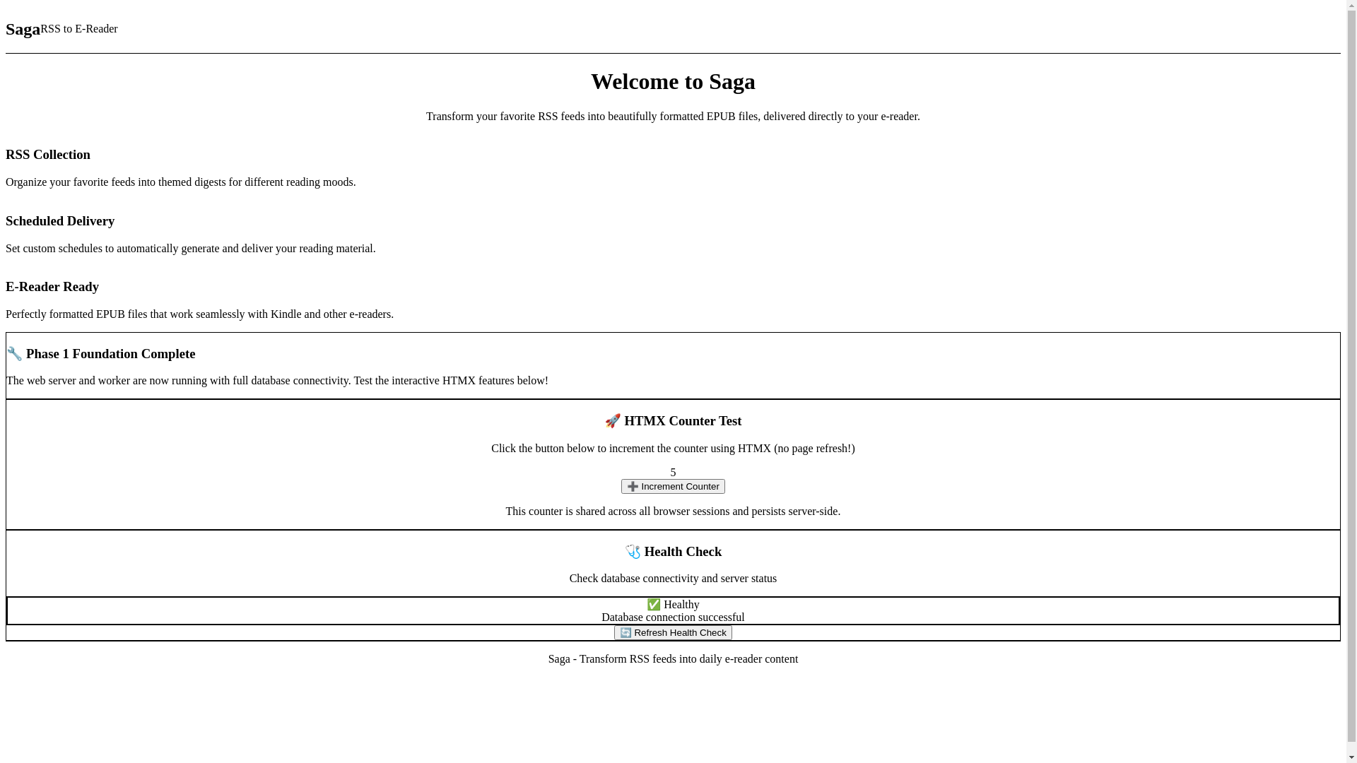 website screenshot of https://usesaga.co/