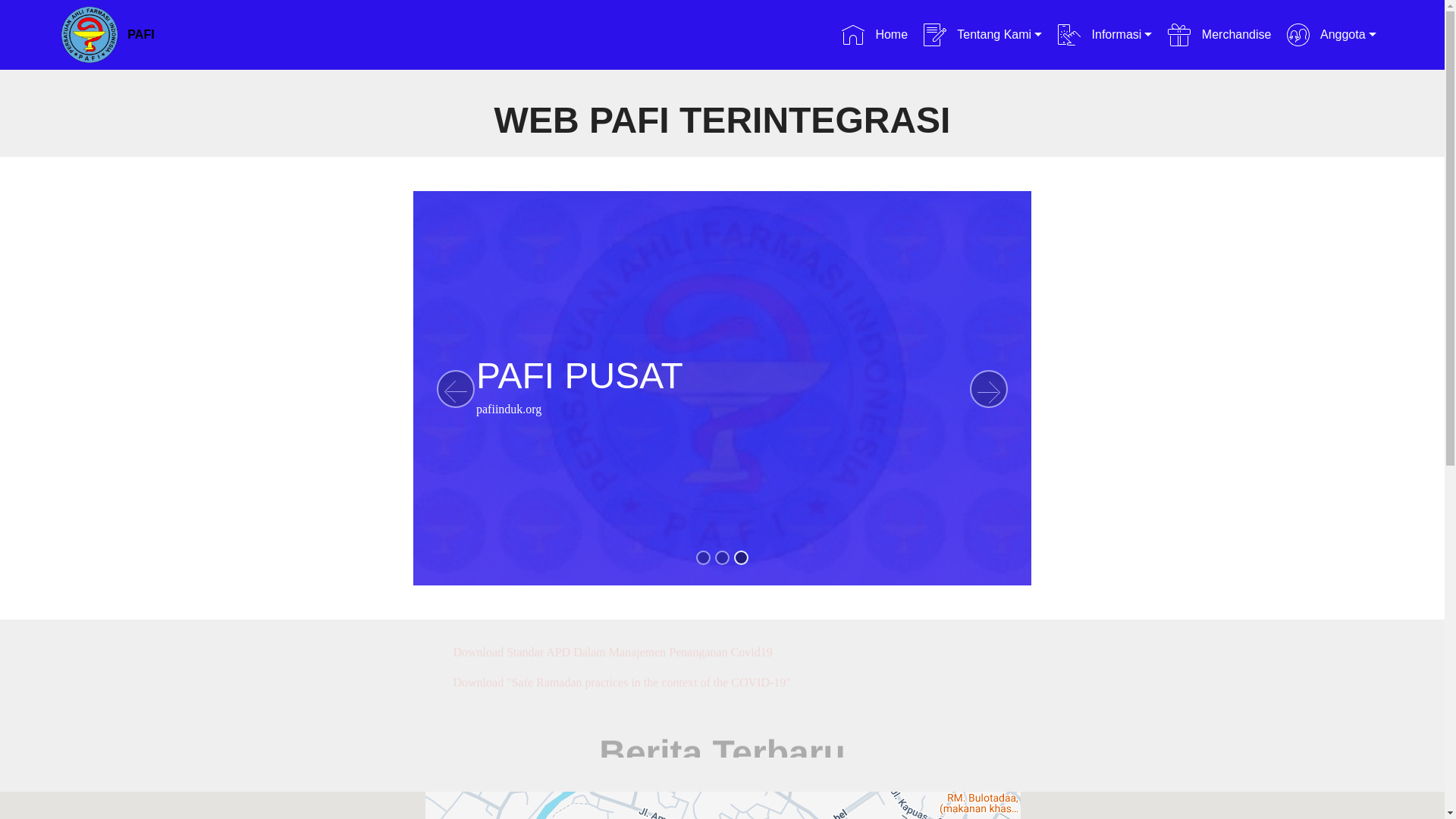 website screenshot of https://pafi-sipatana-org.pages.dev/