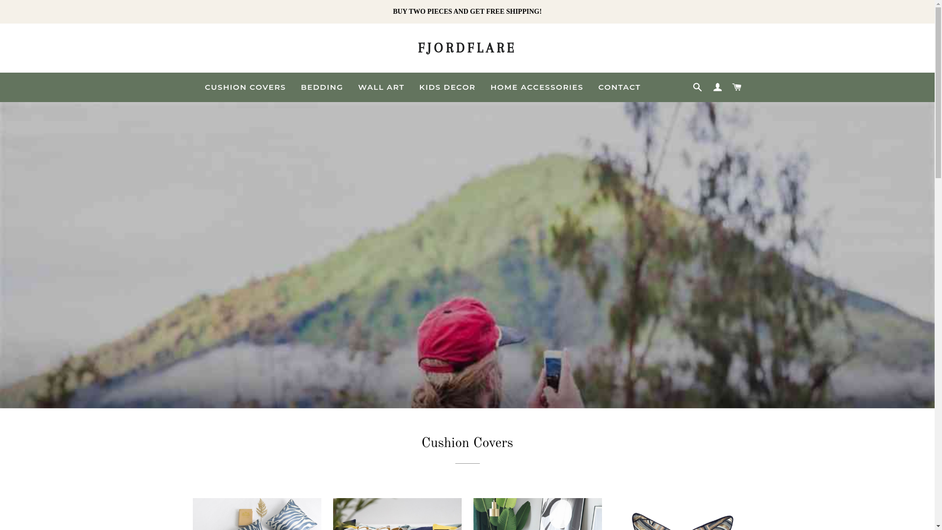 website screenshot of https://fjordflare.top/