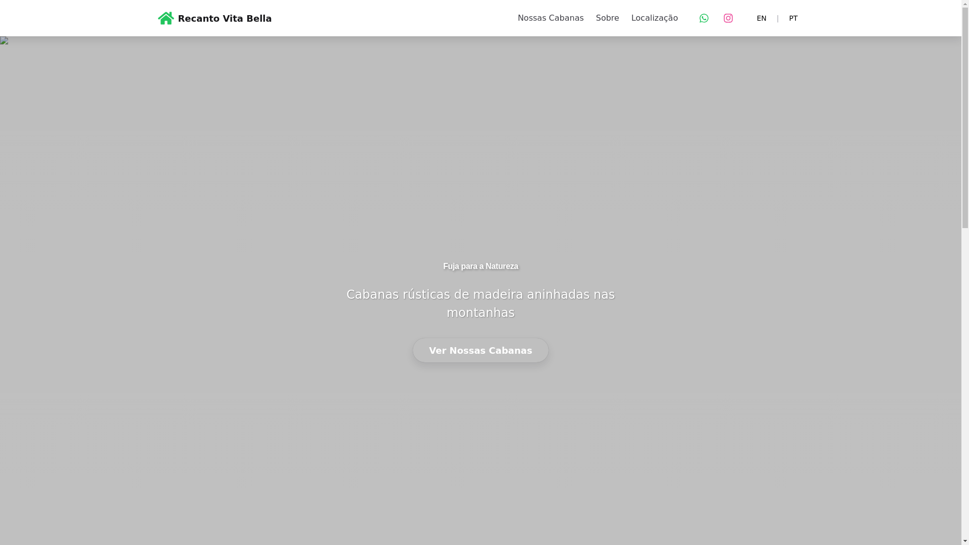 website screenshot of https://vitacabanas.com.br/