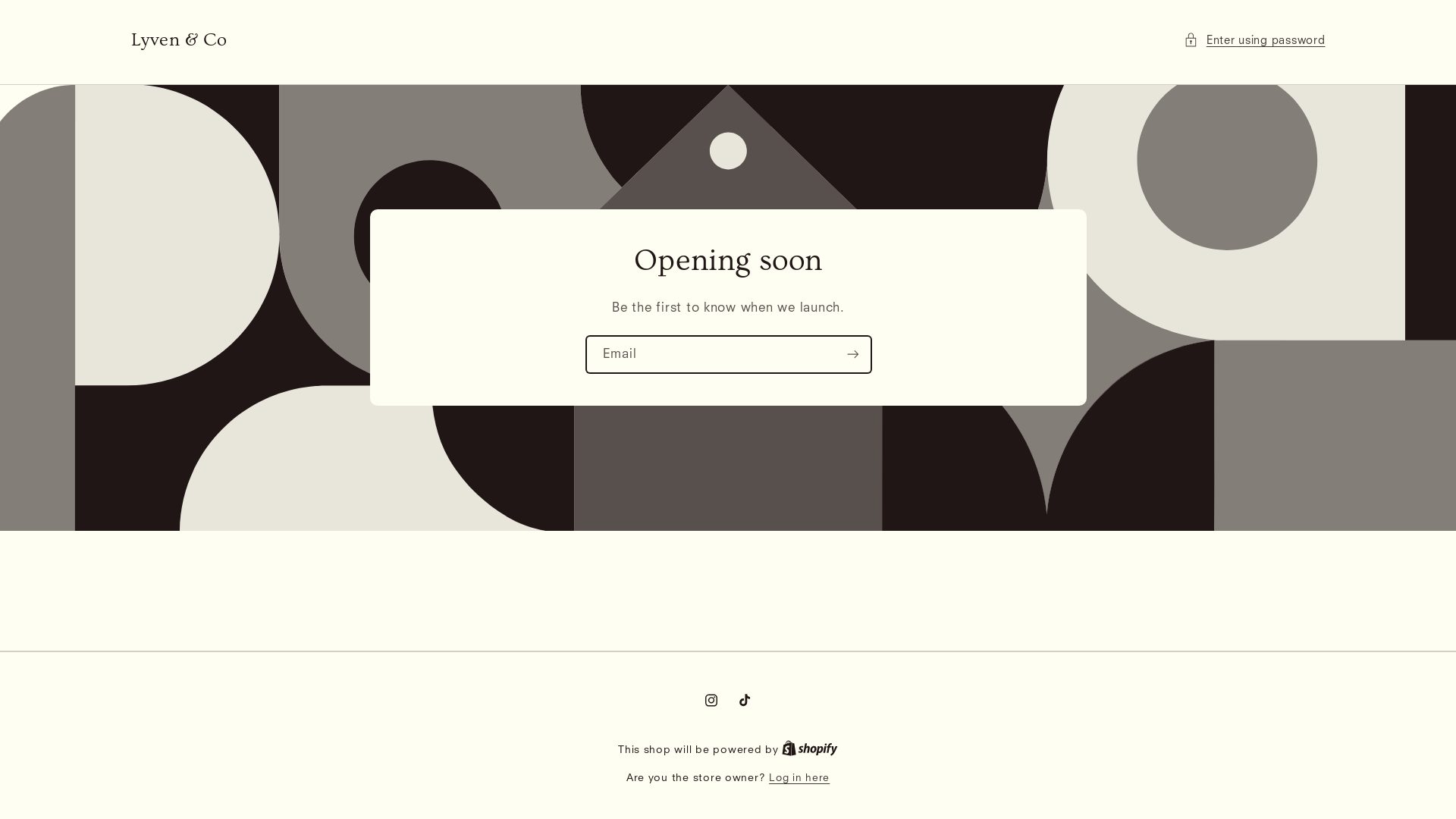 website screenshot of https://lyvenco.com/