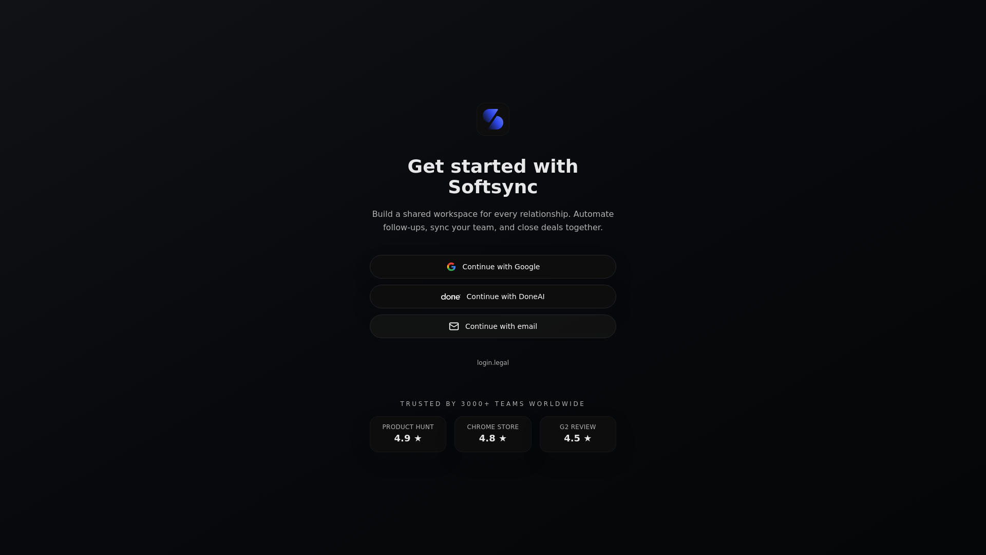 website screenshot of https://softsync-ui.pages.dev/