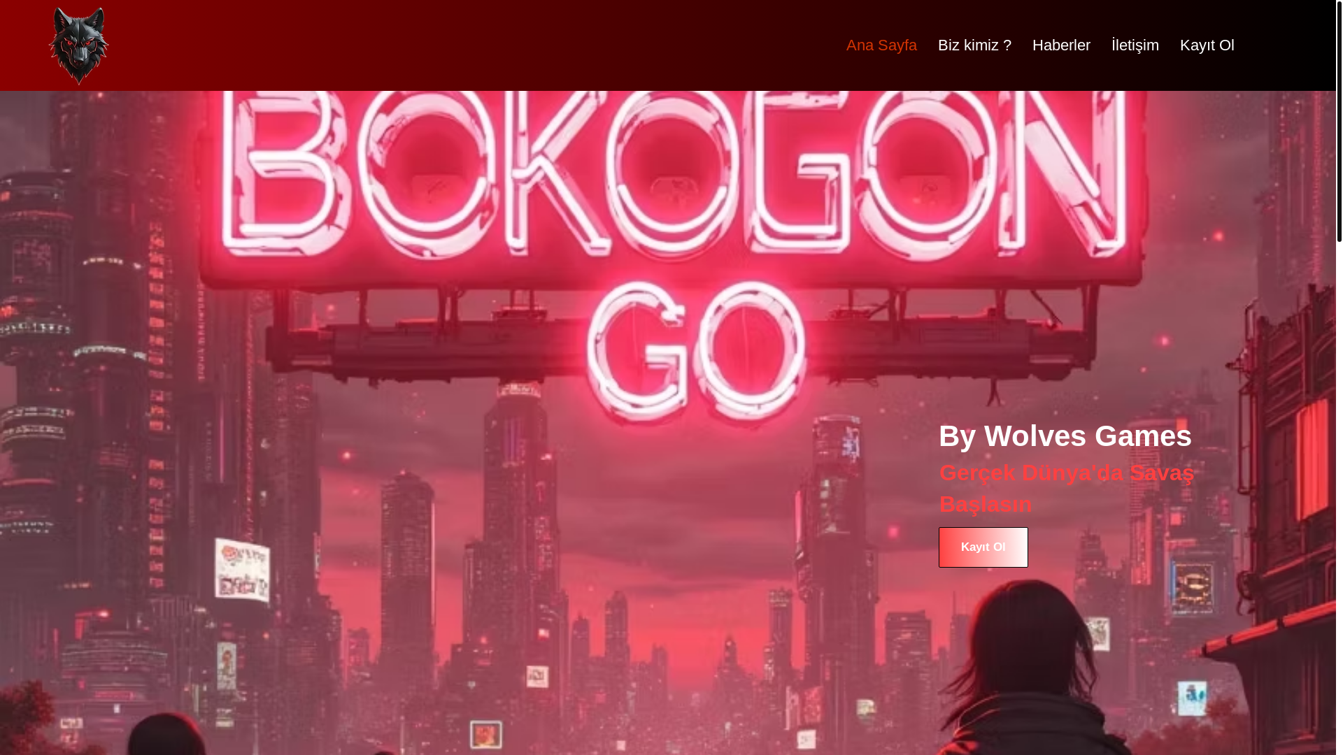 website screenshot of https://by-wolves-games.com/