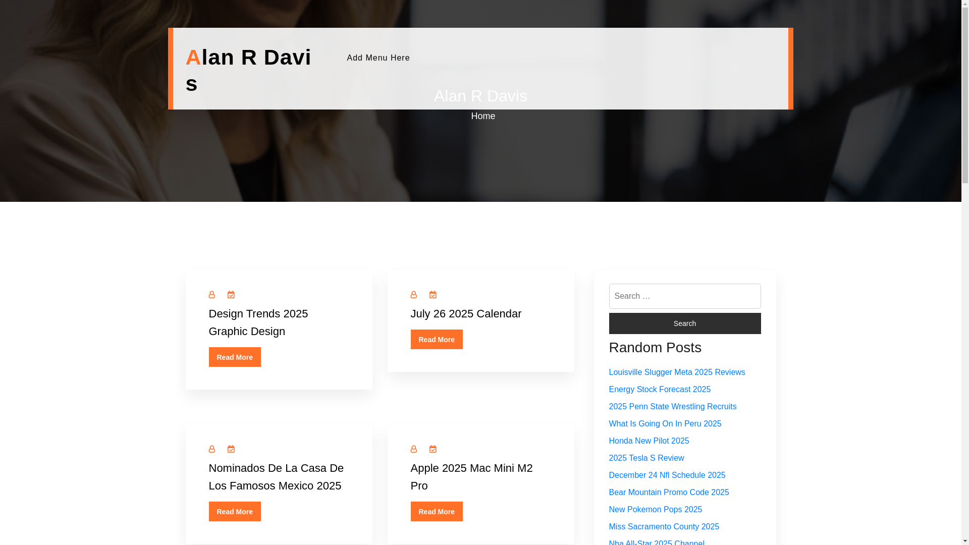 website screenshot of https://alanrdavism.pages.dev/