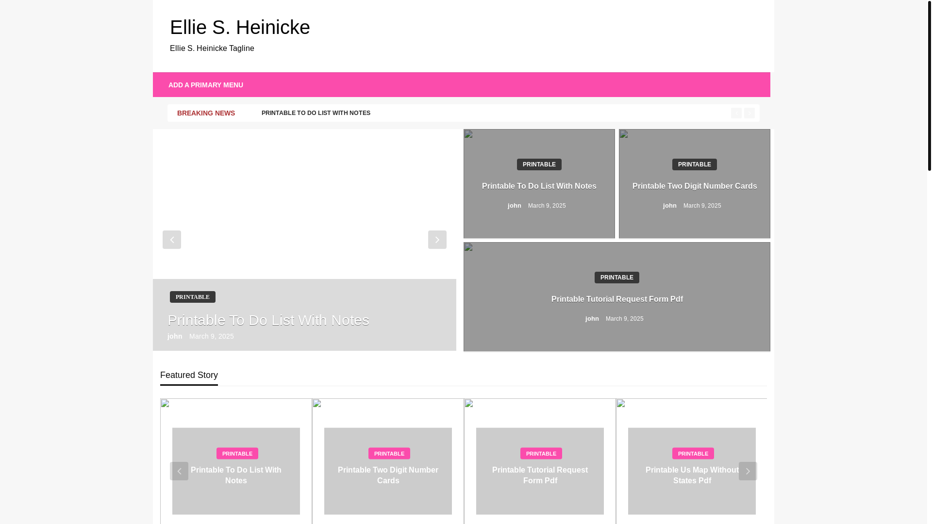 website screenshot of https://elliesheinicke.pages.dev/