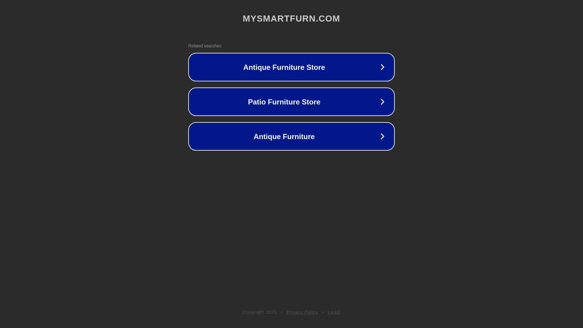 website screenshot of https://mysmartfurn.com/
