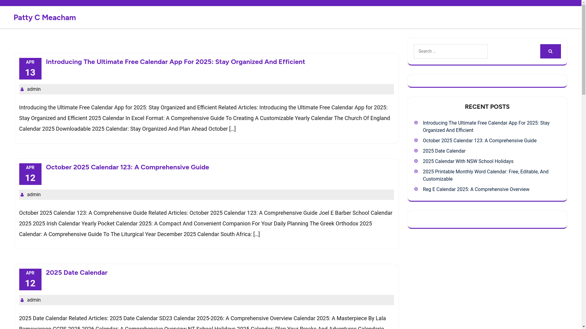 website screenshot of https://pattycmeachamj.pages.dev/