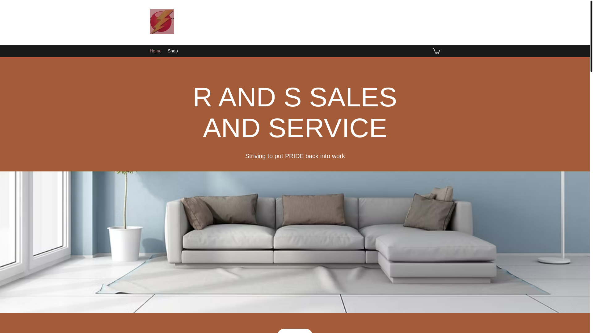 website screenshot of https://randsacstore.com/
