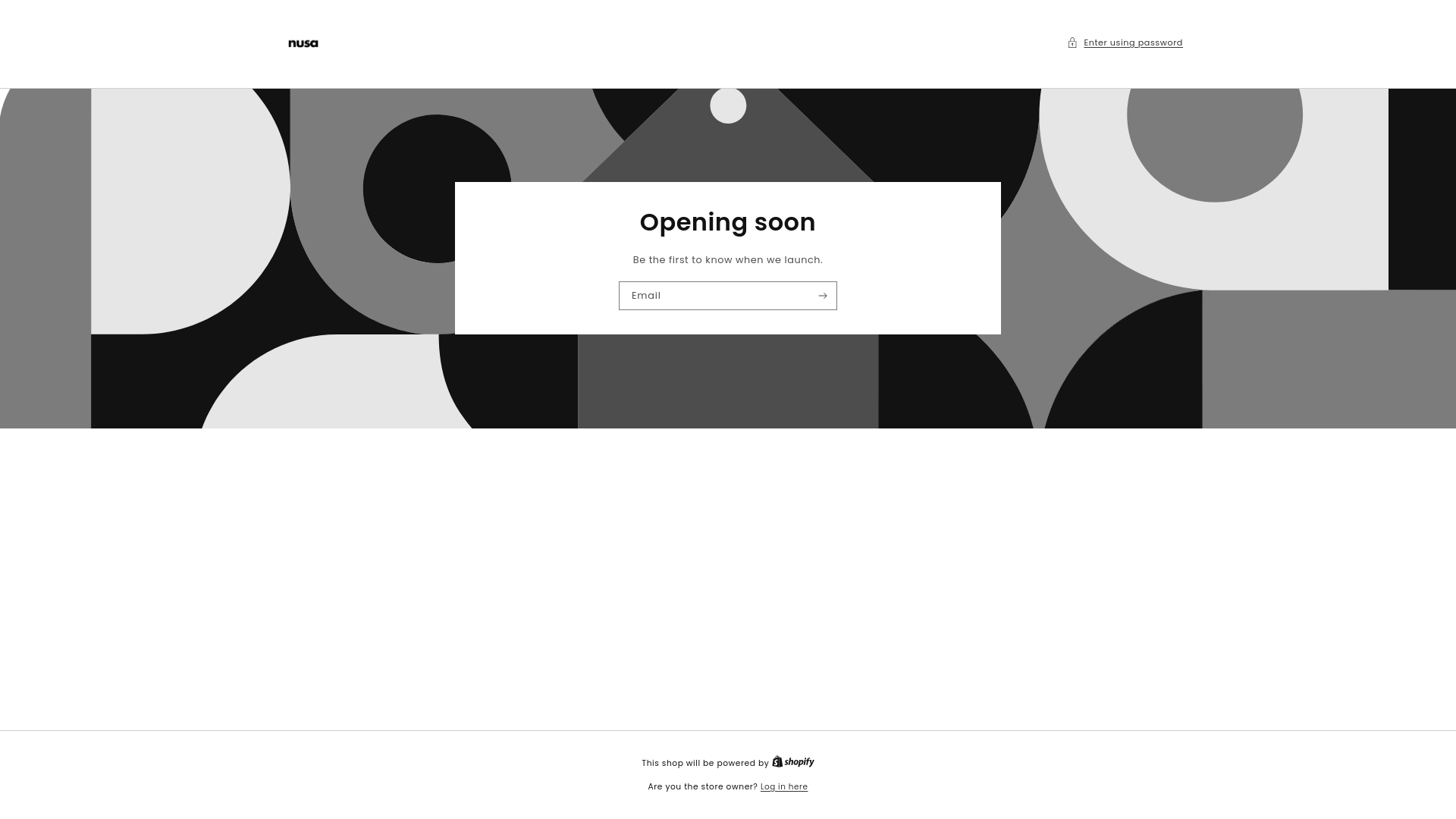website screenshot of https://nusabali.co/