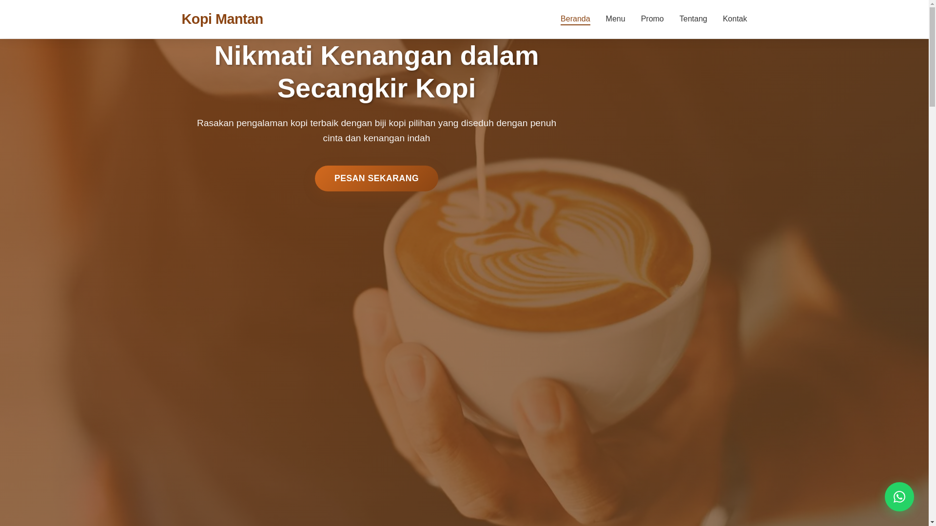 website screenshot of https://kopi-mantan.pages.dev/
