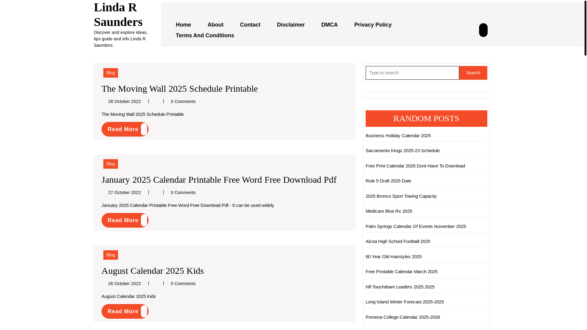 website screenshot of https://lindarsaundersj.pages.dev/