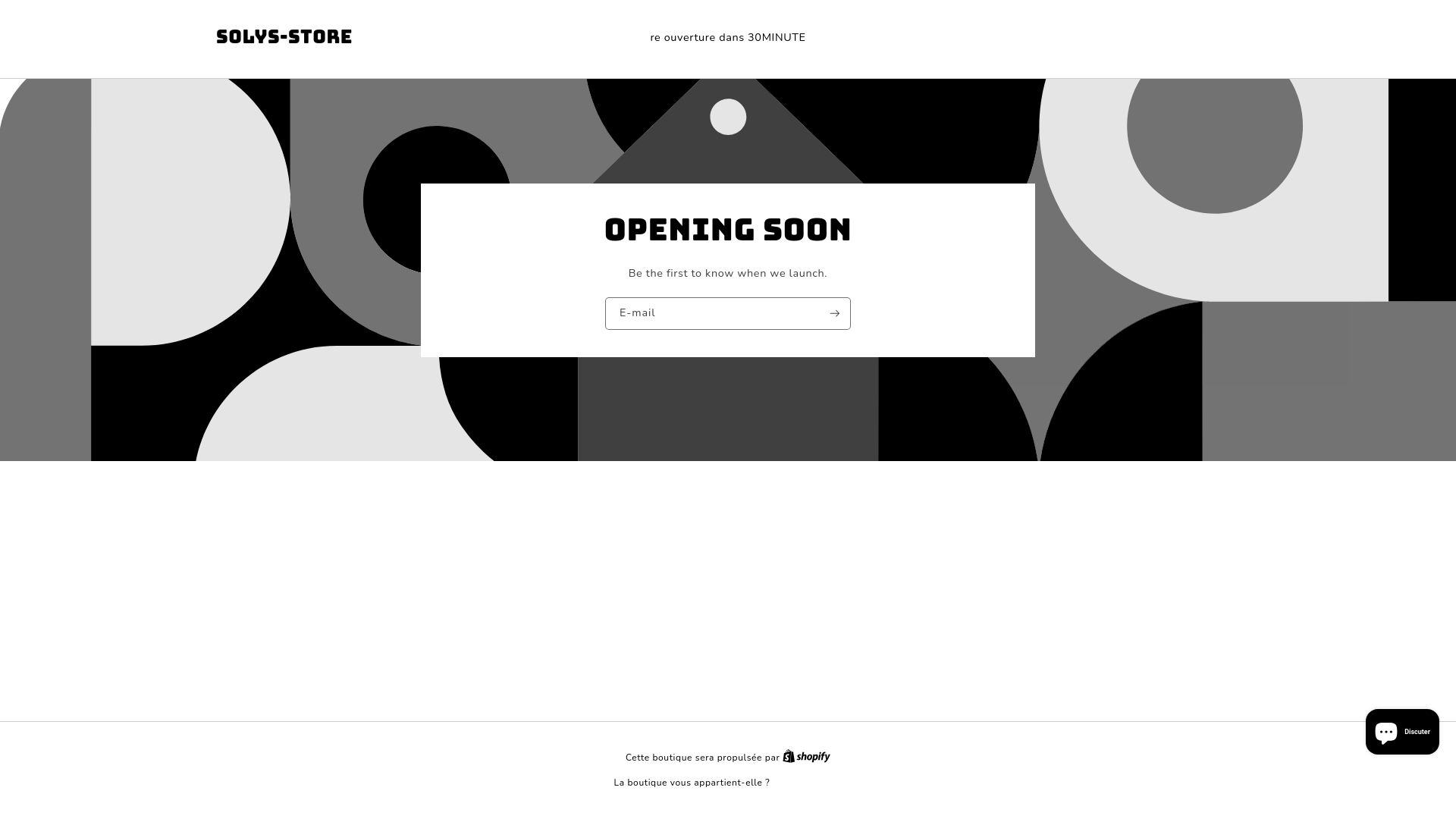 website screenshot of https://solys-store.store/