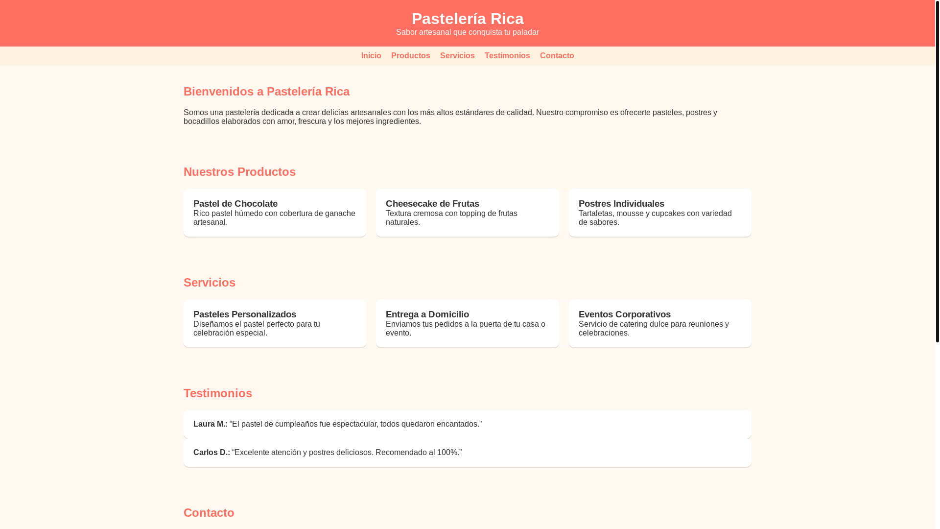 website screenshot of https://personalingreso.store/