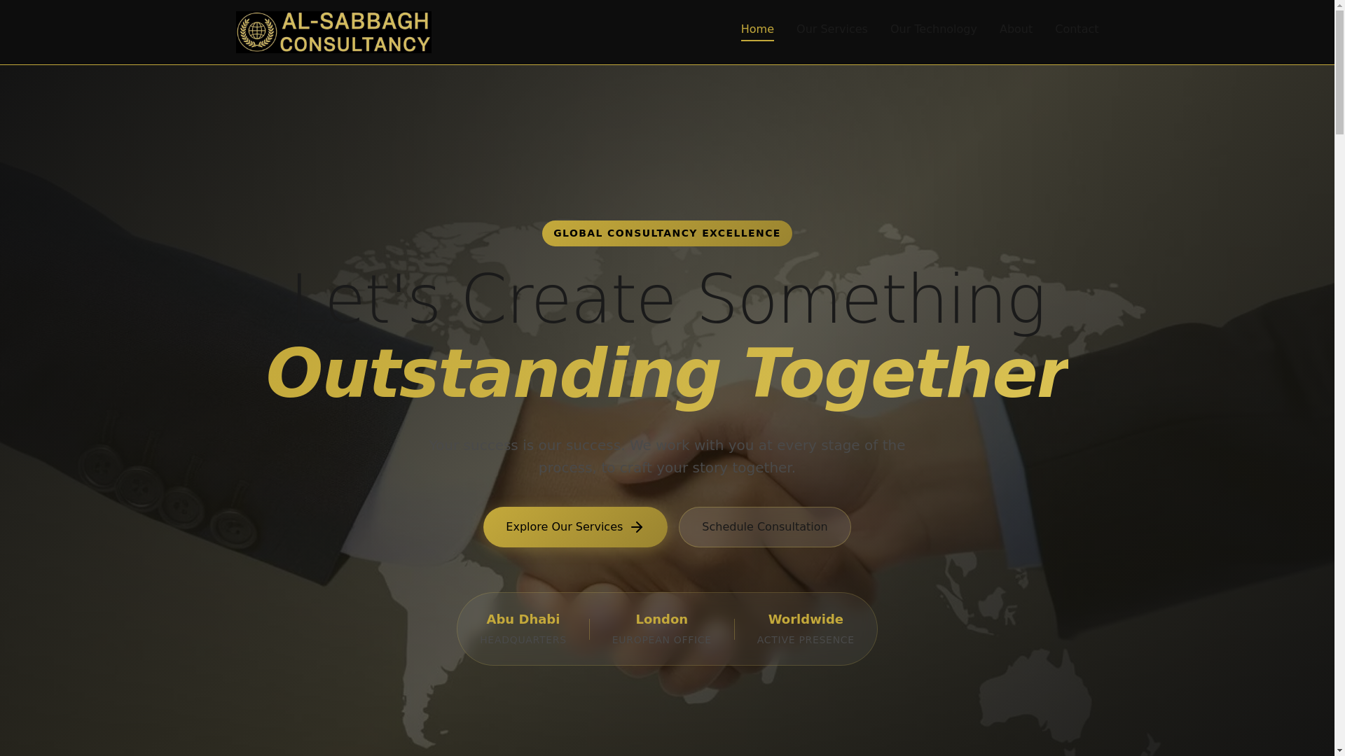 website screenshot of https://alsabbaghconsultancy-ae.pages.dev/