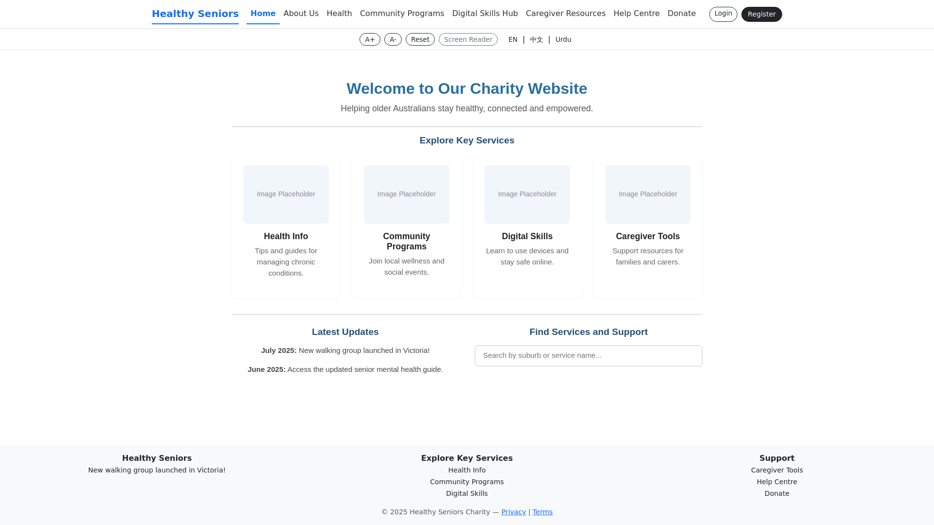 website screenshot of https://fit5032-2025-hao-zang-35524499.pages.dev/