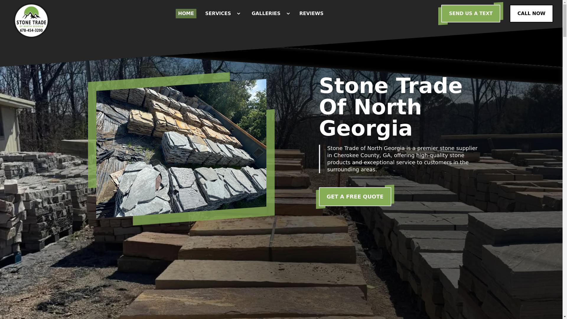 website screenshot of https://stonetradeofnorthgeorgia.com/