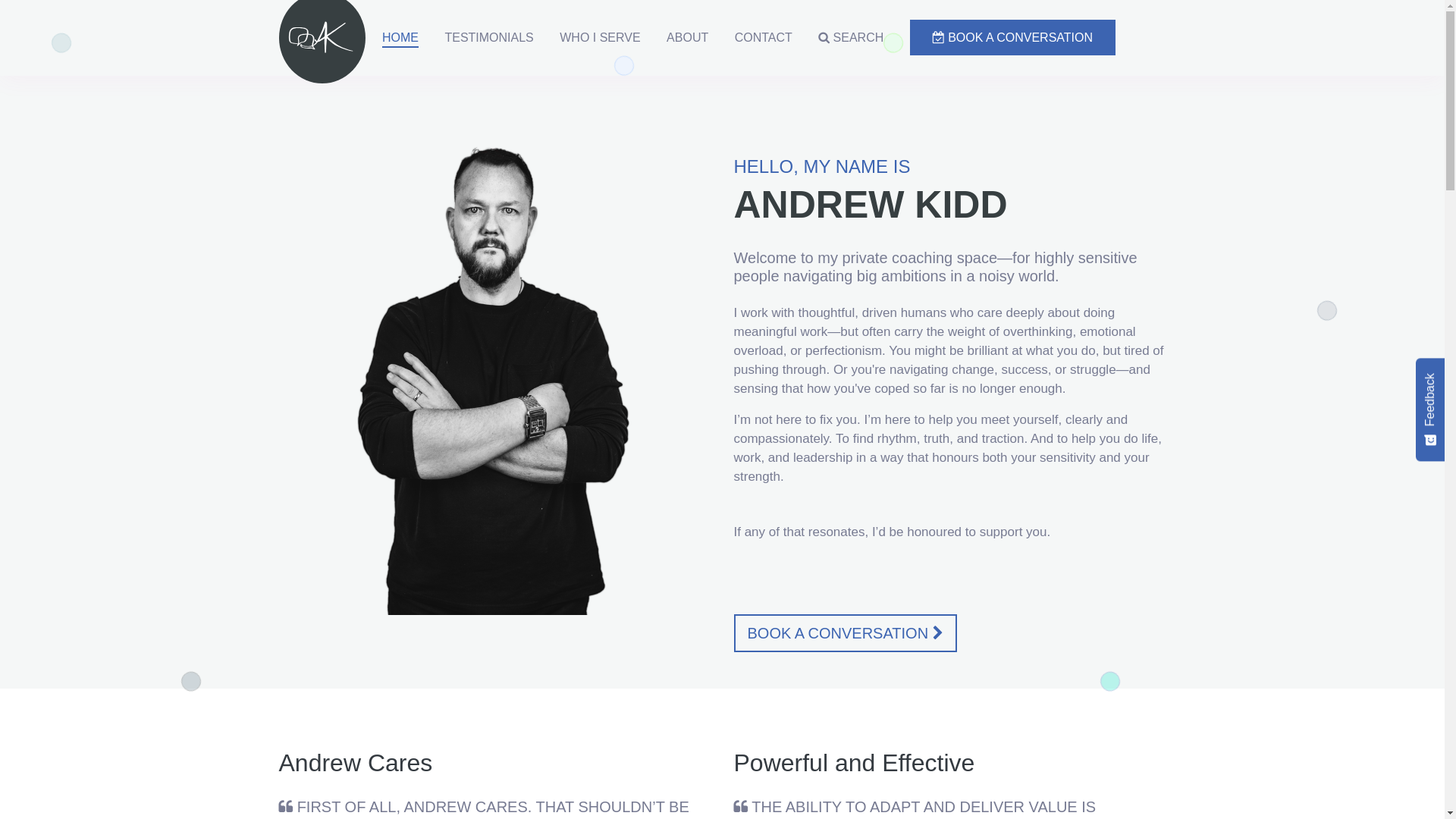 website screenshot of https://andrew-kidd-website-live.pages.dev/