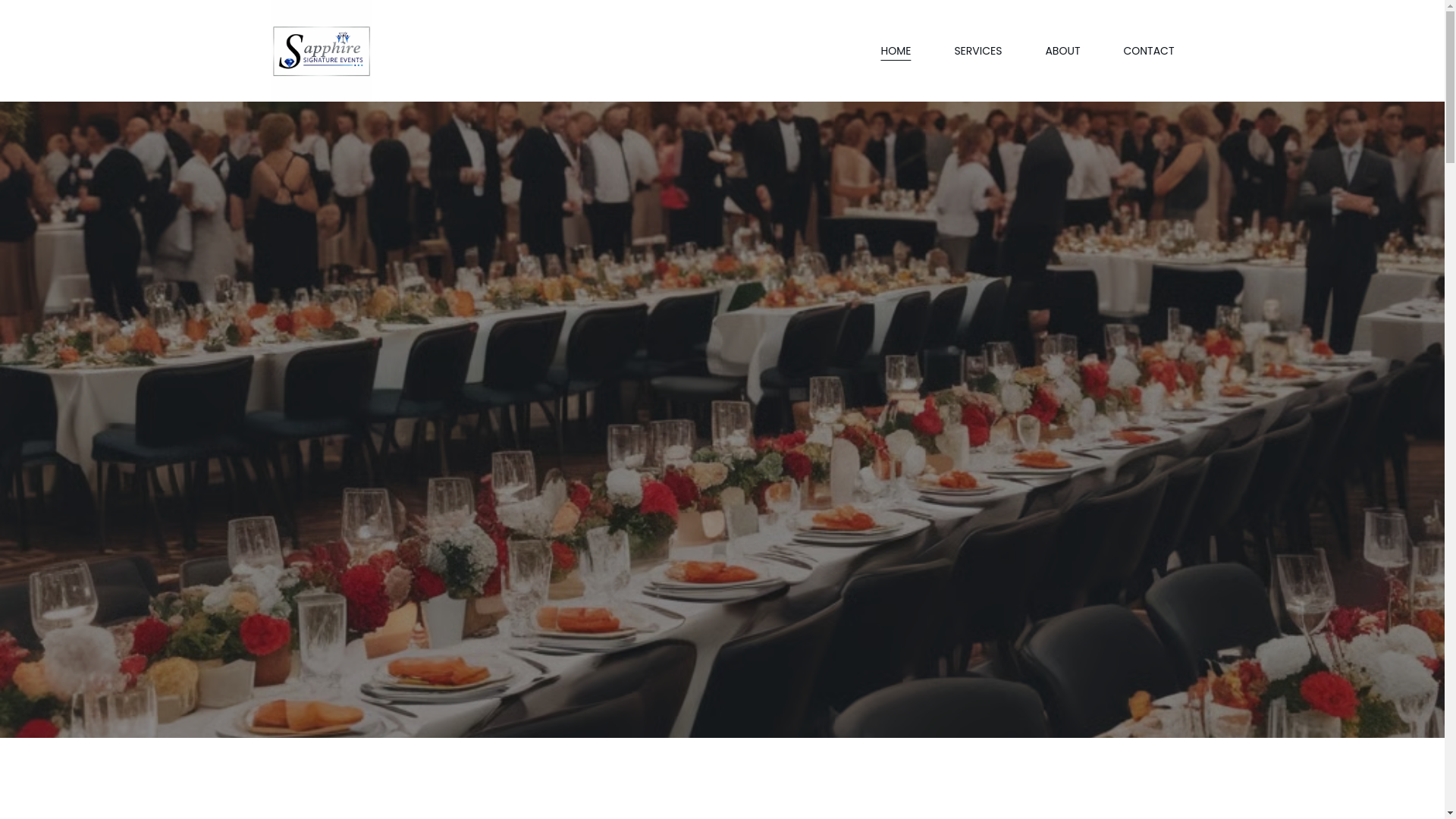 website screenshot of https://sapphiresignatureevents.com/