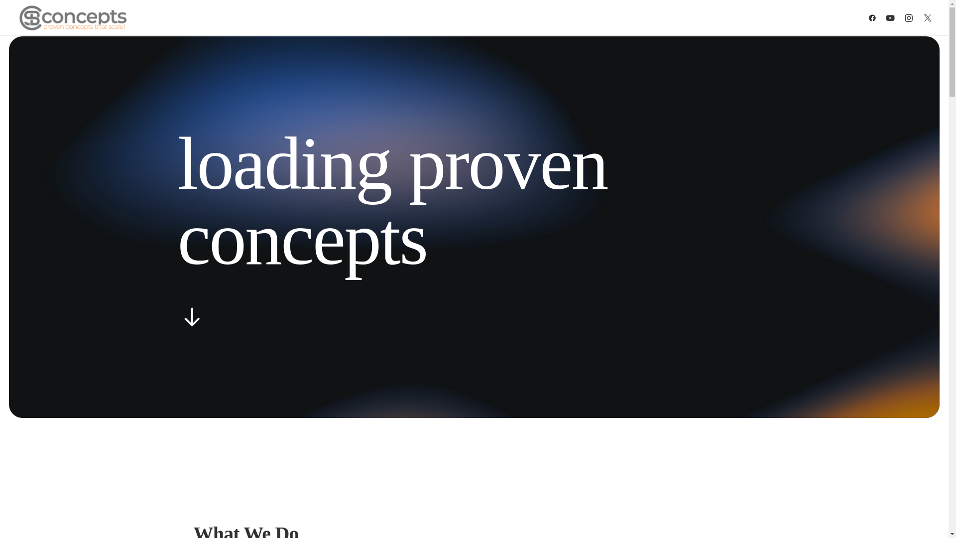 website screenshot of https://purecsbconcepts.com/