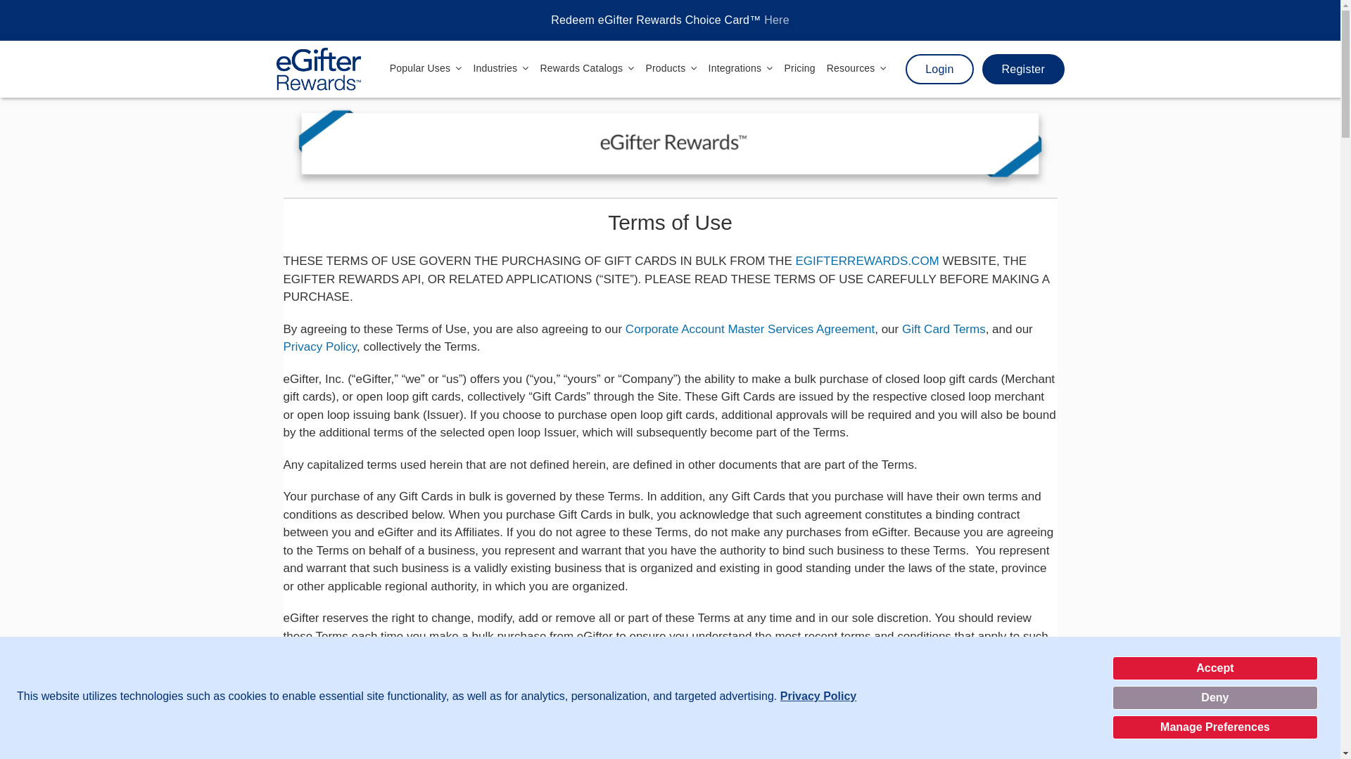 website screenshot of https://click.egifter.com/?t=eyJhbGciOiJSUzI1NiIsInR5cCI6IkpXVCJ9.eyJtZXNzYWdlaWQiOiI1Y2NjMWZhYy05NmQyLTQ0OWItODQ2OC0zOWM5YTIzOGE3ZTgiLCJsaW5rIjoiaHR0cHM6Ly9lZ2lmdGVycmV3YXJkcy5jb20vdGVybXMiLCJlbnYiOiJlZ20ifQ.Xv3j9UQ_6Uqh3QMwyWfK8tS6Uey0WMOYQkUoPm2vQO6d5JiE6Qeik1Vaw28Q5BpVVzZjzNKUS7JnmhxI88Ezna6AYPj06rjlRQpdq62KrxgItvQABQhoc5swoRrRAuuPJbmBvT-d09Fja1Lnnq3MJMS8rf_5vV13ncuCrBK4nUeAaR8j5MpPyr-c2T4ycmZ-wc0QVb_nuyj1ac0gr0mRy3co0hZvEyyLhZqHMWO6jeOYQlDK6yOVHCqu59Wc05IzY4nuGXGtVatHCJNOm7d6jtN_qwykPDJULfwls_fmeO55TGi-GHO5ThUZxvTzY30hy1x5z5Dj12I-h3GDOtFGdw