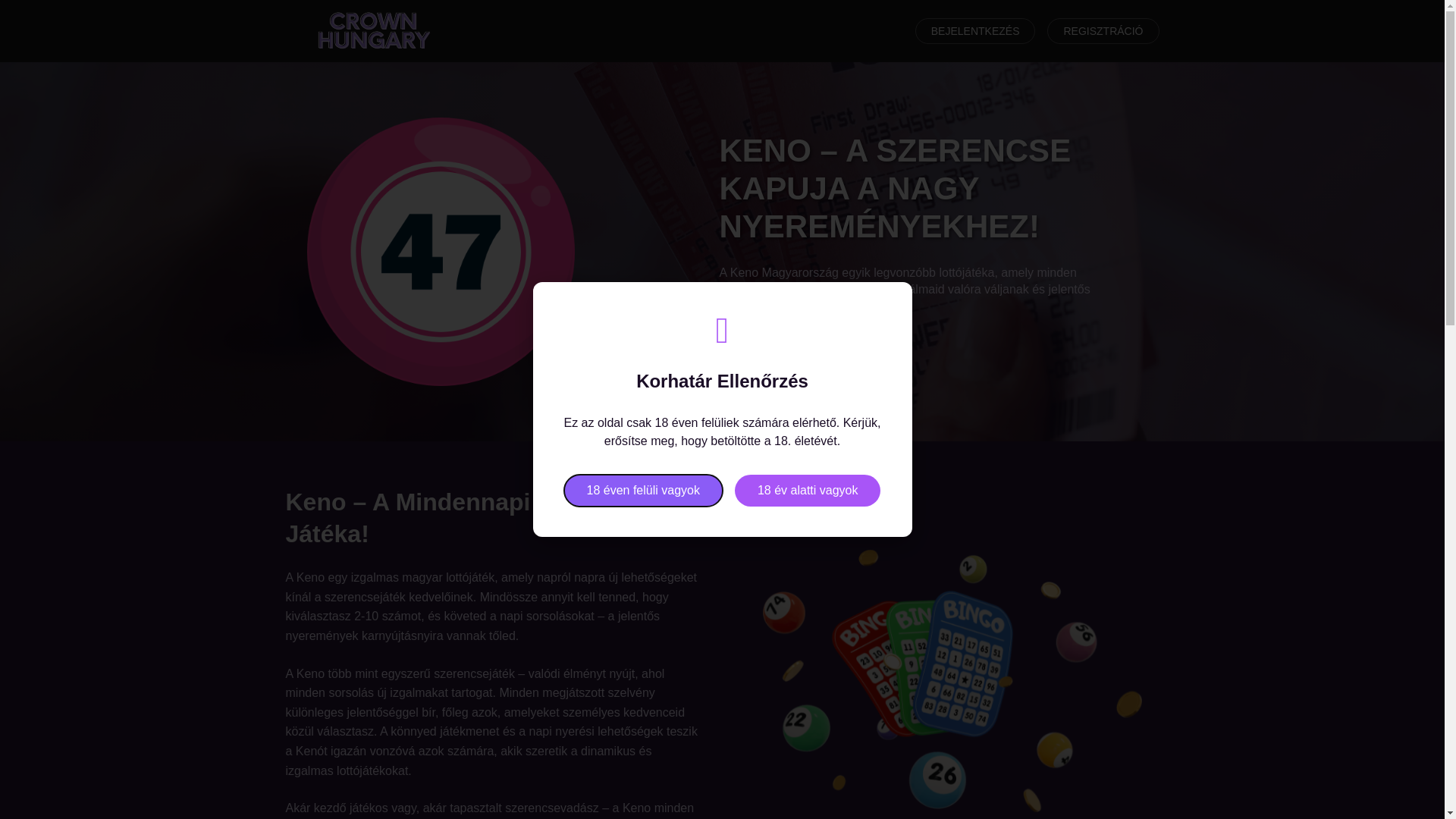 website screenshot of https://crownhungary.com/
