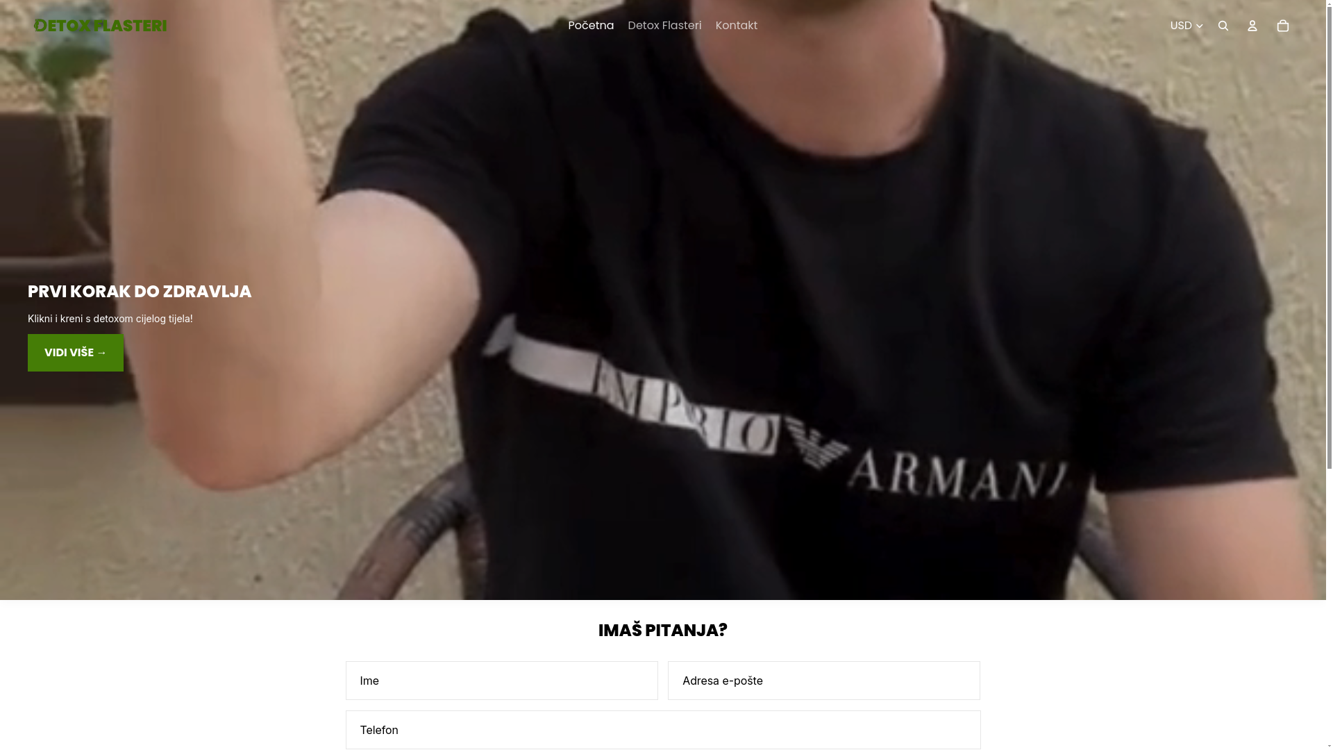 website screenshot of https://detoxflasteri.com/