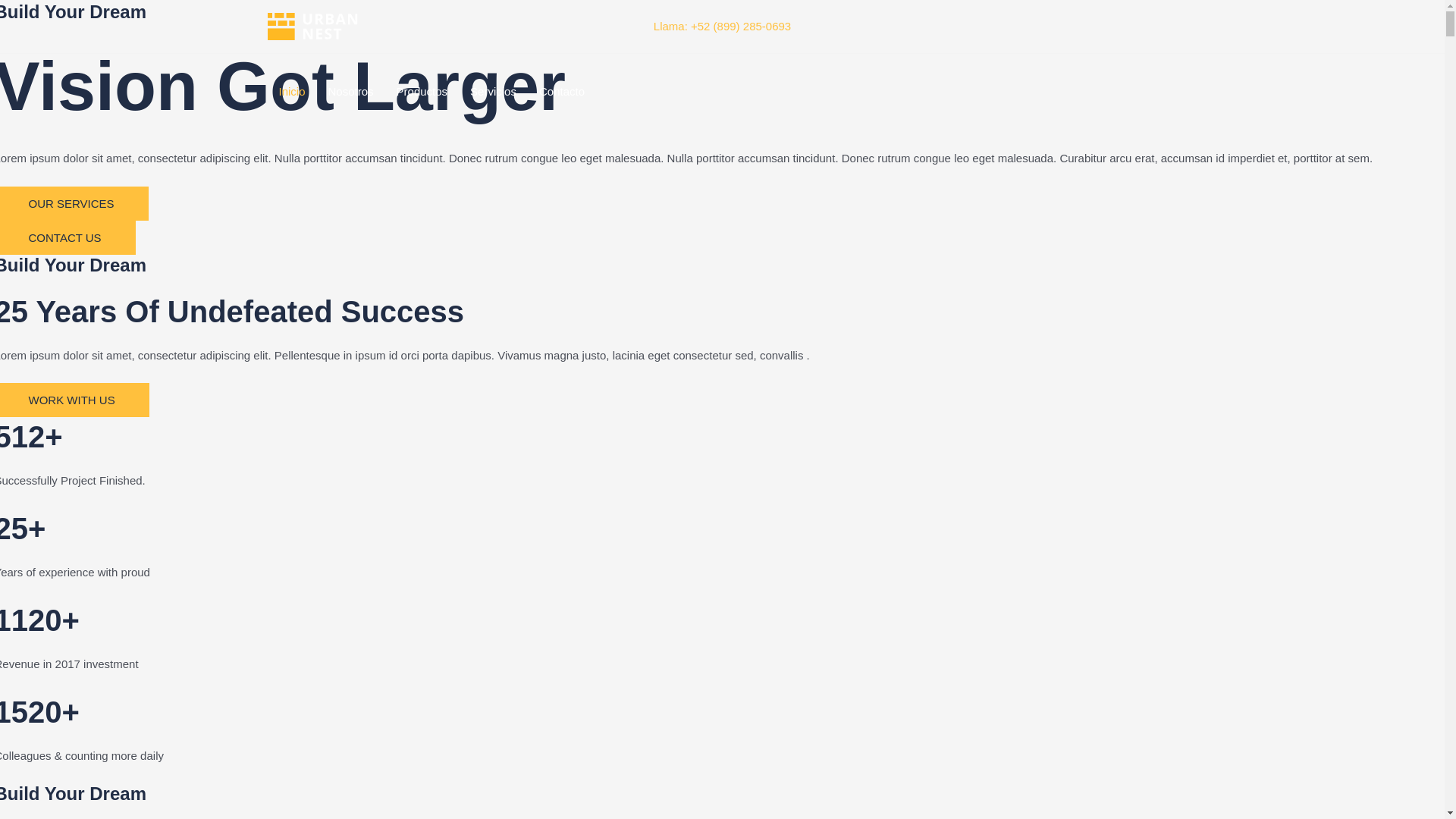 website screenshot of https://rohlca.com.mx/