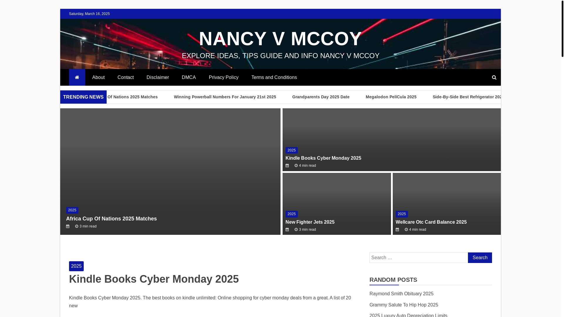 website screenshot of https://nancyvmccoya.pages.dev/