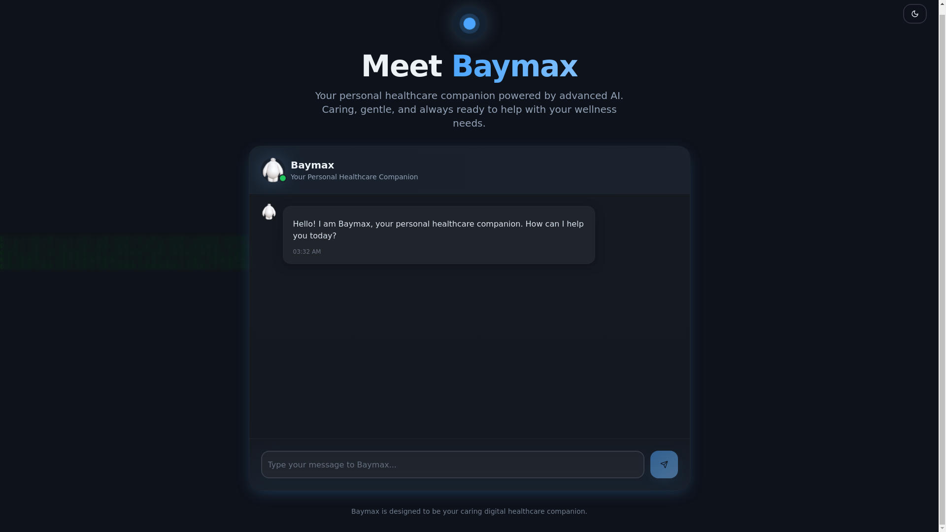 website screenshot of https://baymax-2dk.pages.dev/