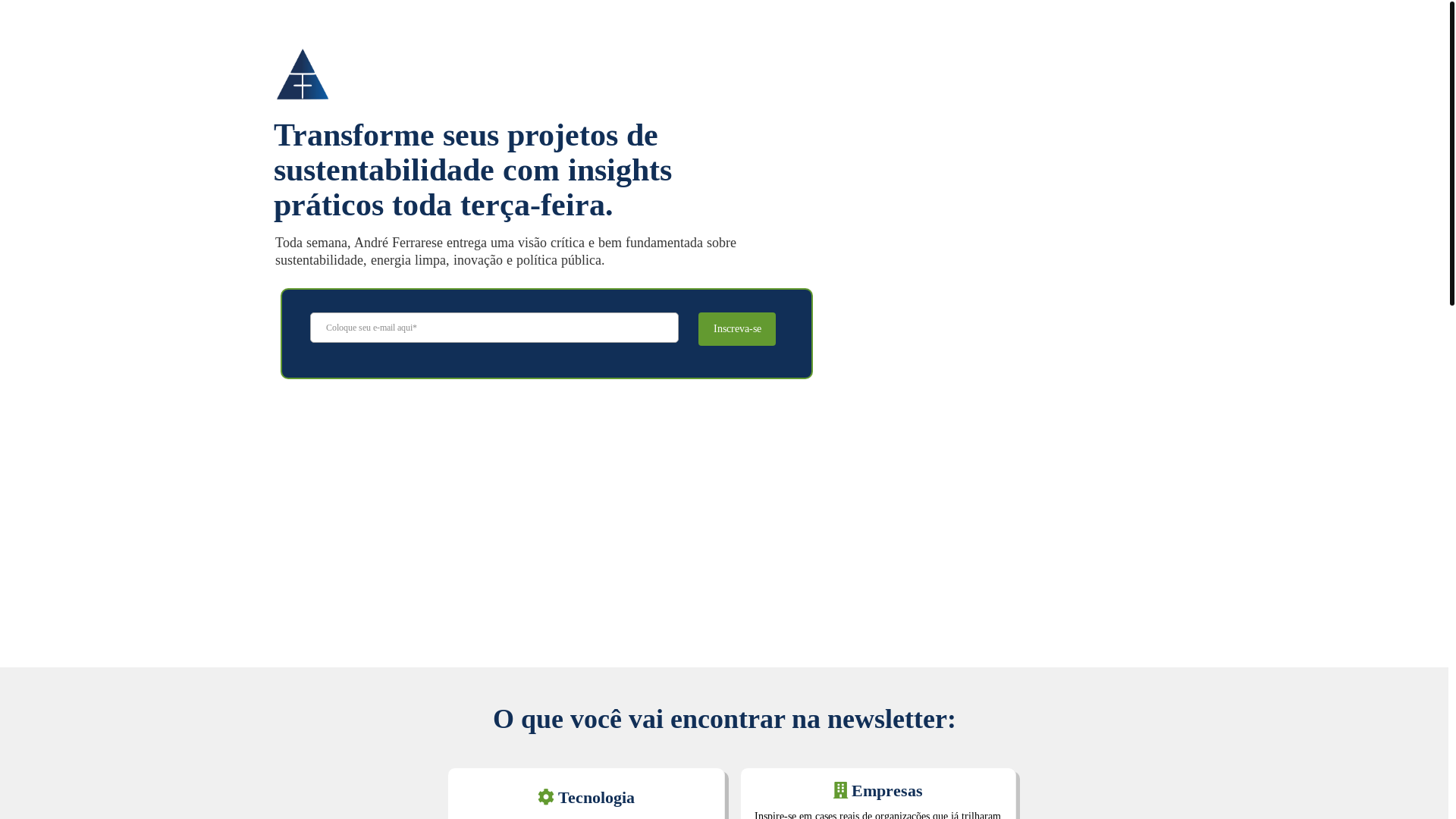 website screenshot of https://descarbonizacaocompetitiva.com.br/