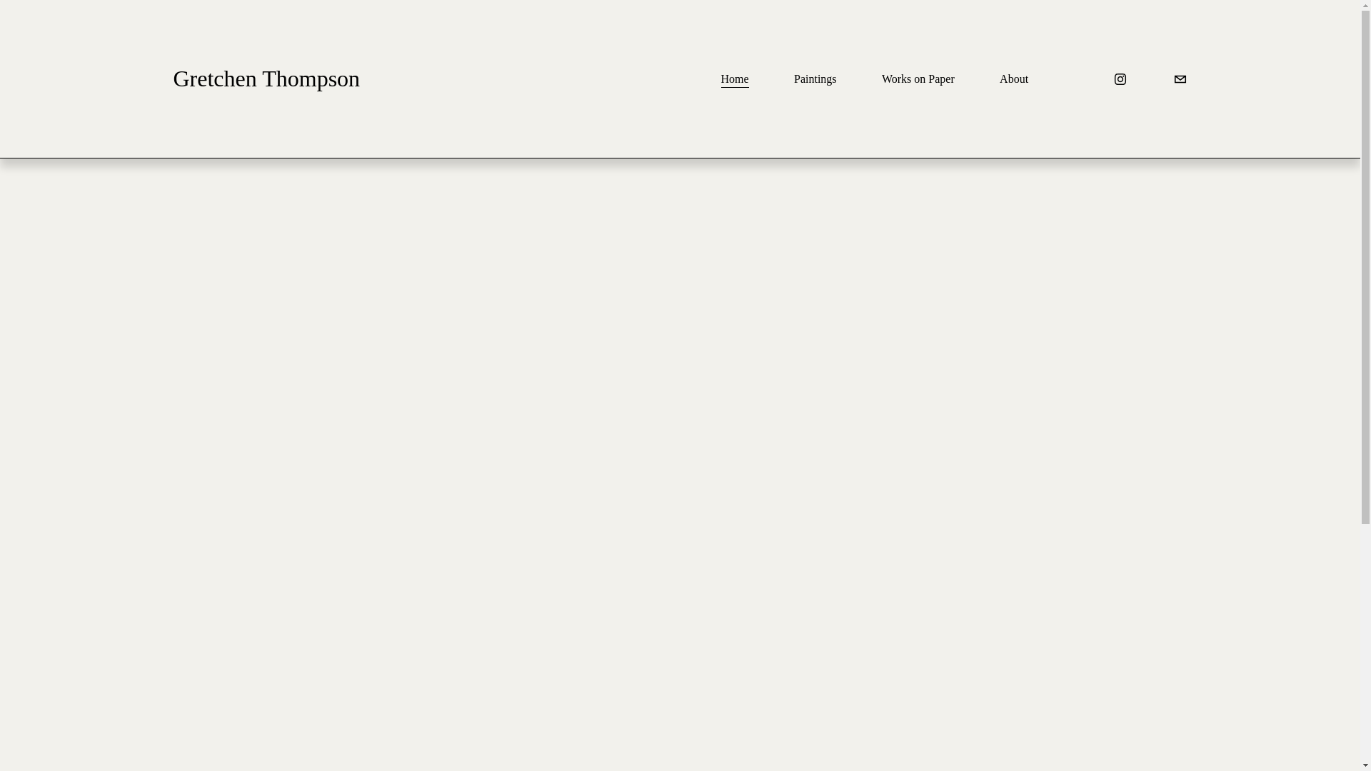 website screenshot of https://gretchenthompson.art/