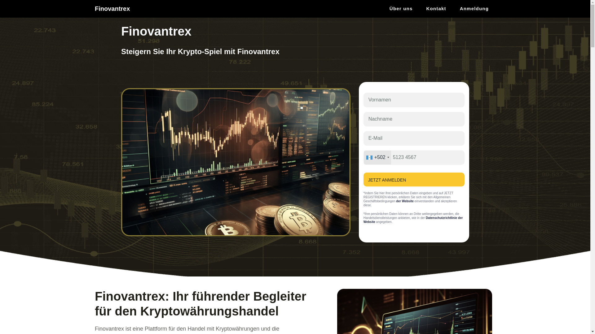 website screenshot of https://finovantrex-invest.org/