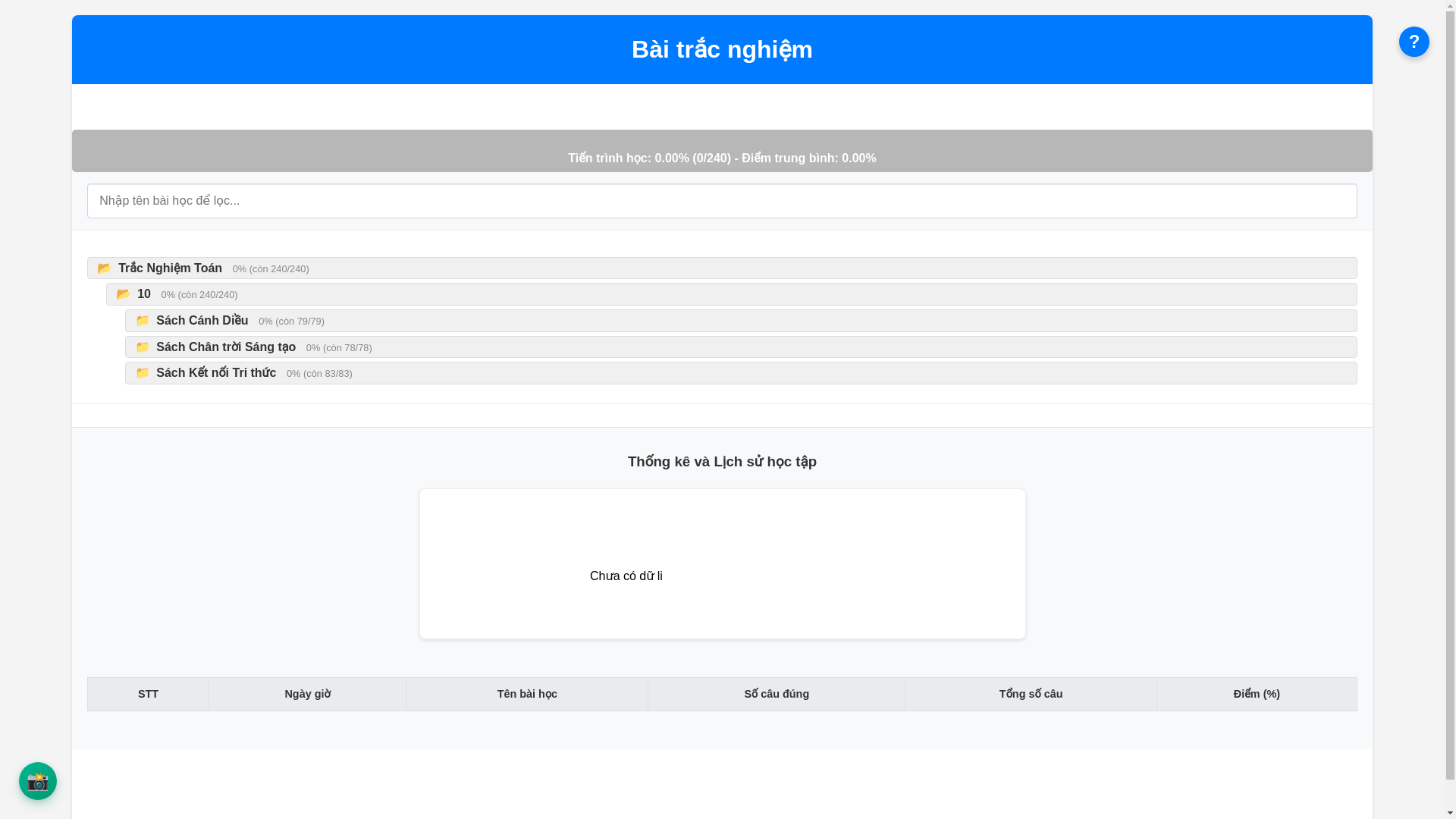 website screenshot of https://toanl10.pages.dev/