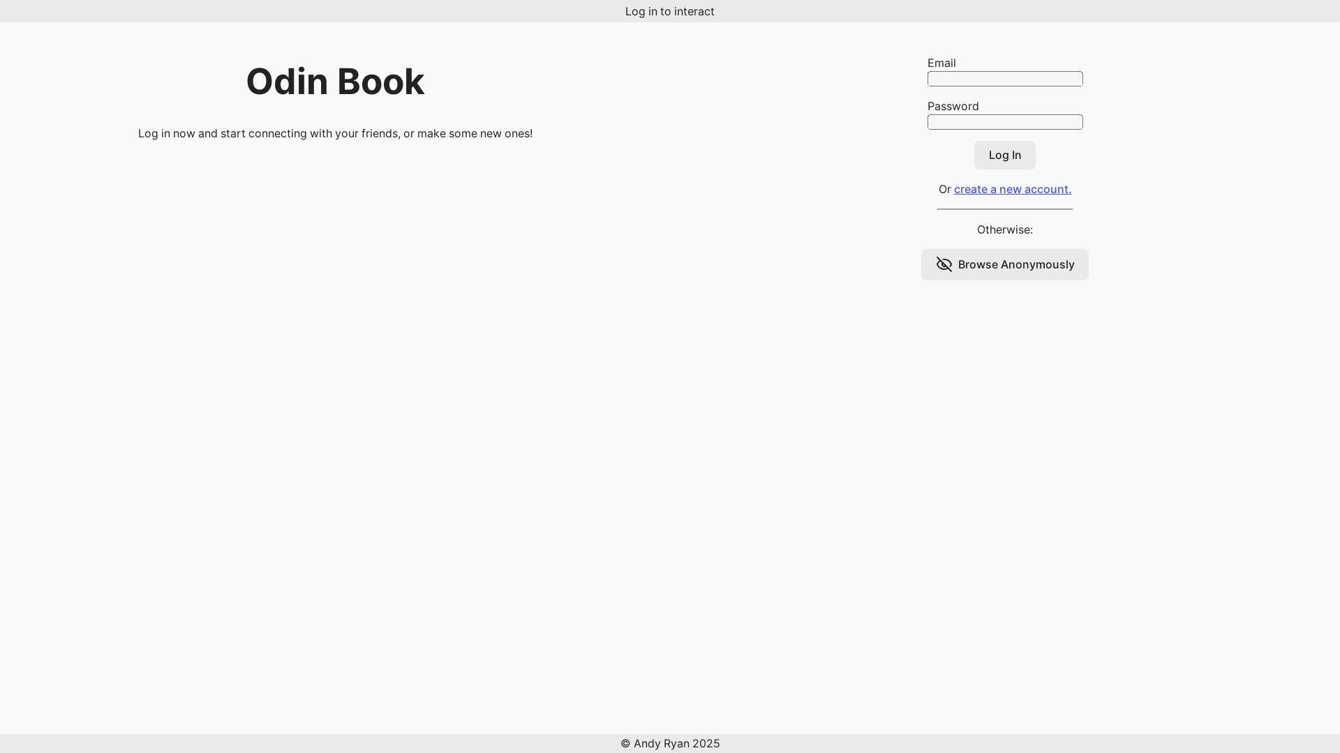 website screenshot of https://odin-book-frontend-8xo.pages.dev/