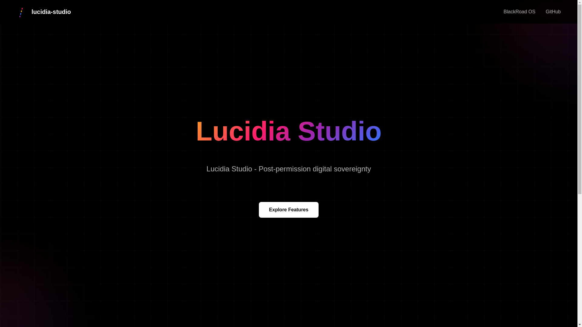 website screenshot of https://lucidia-studio.pages.dev/