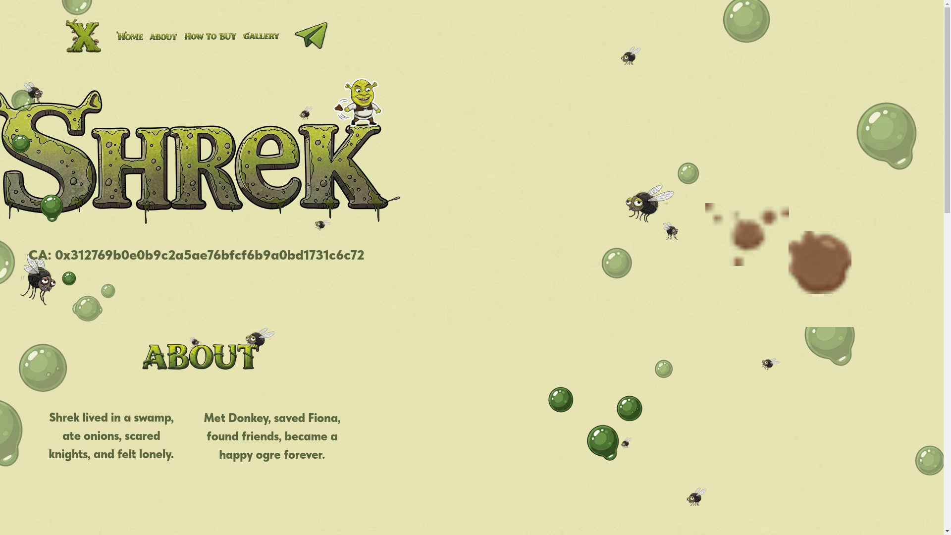 website screenshot of https://shrekabs.xyz/