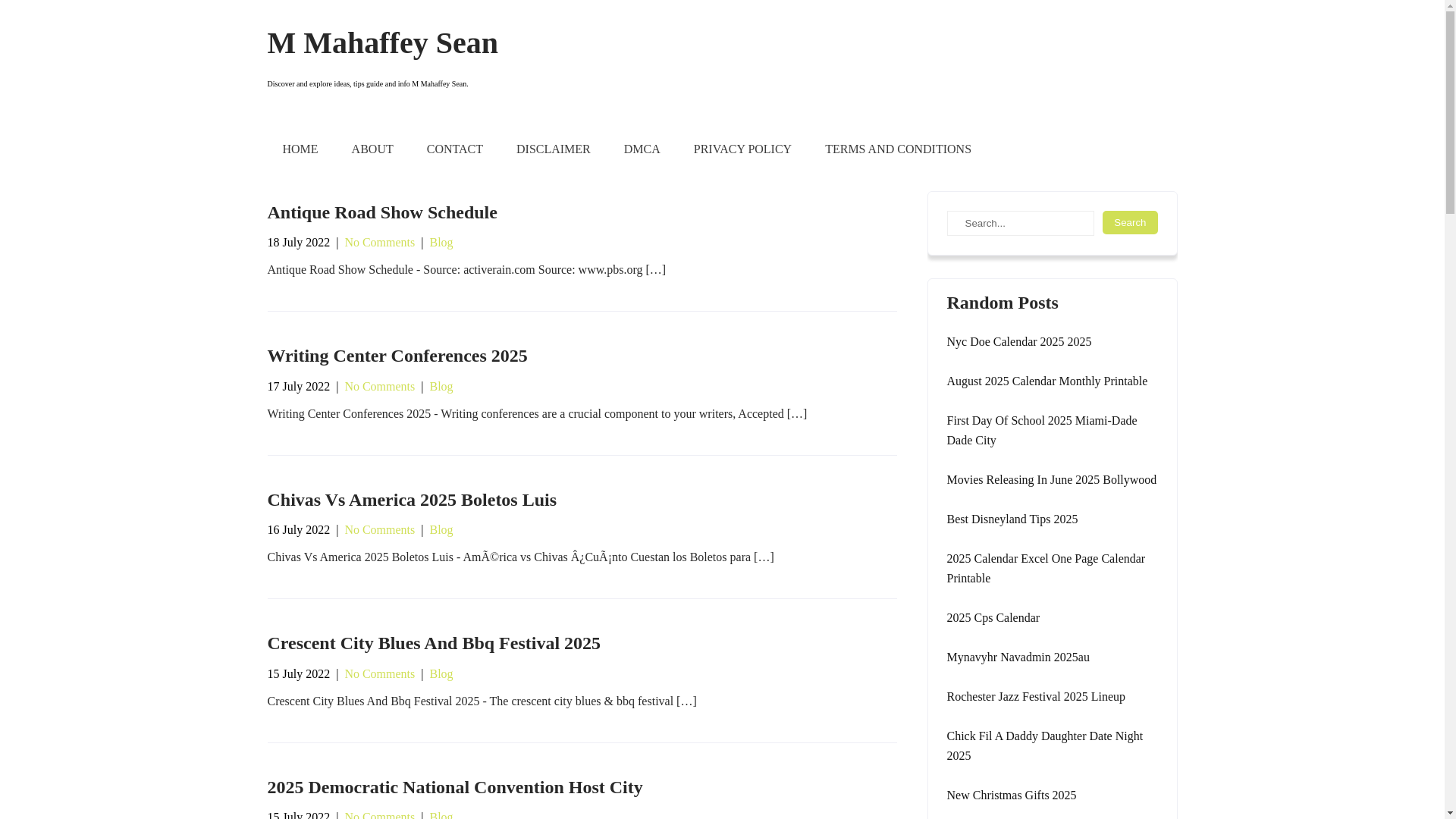 website screenshot of https://mmahaffeysean.pages.dev/
