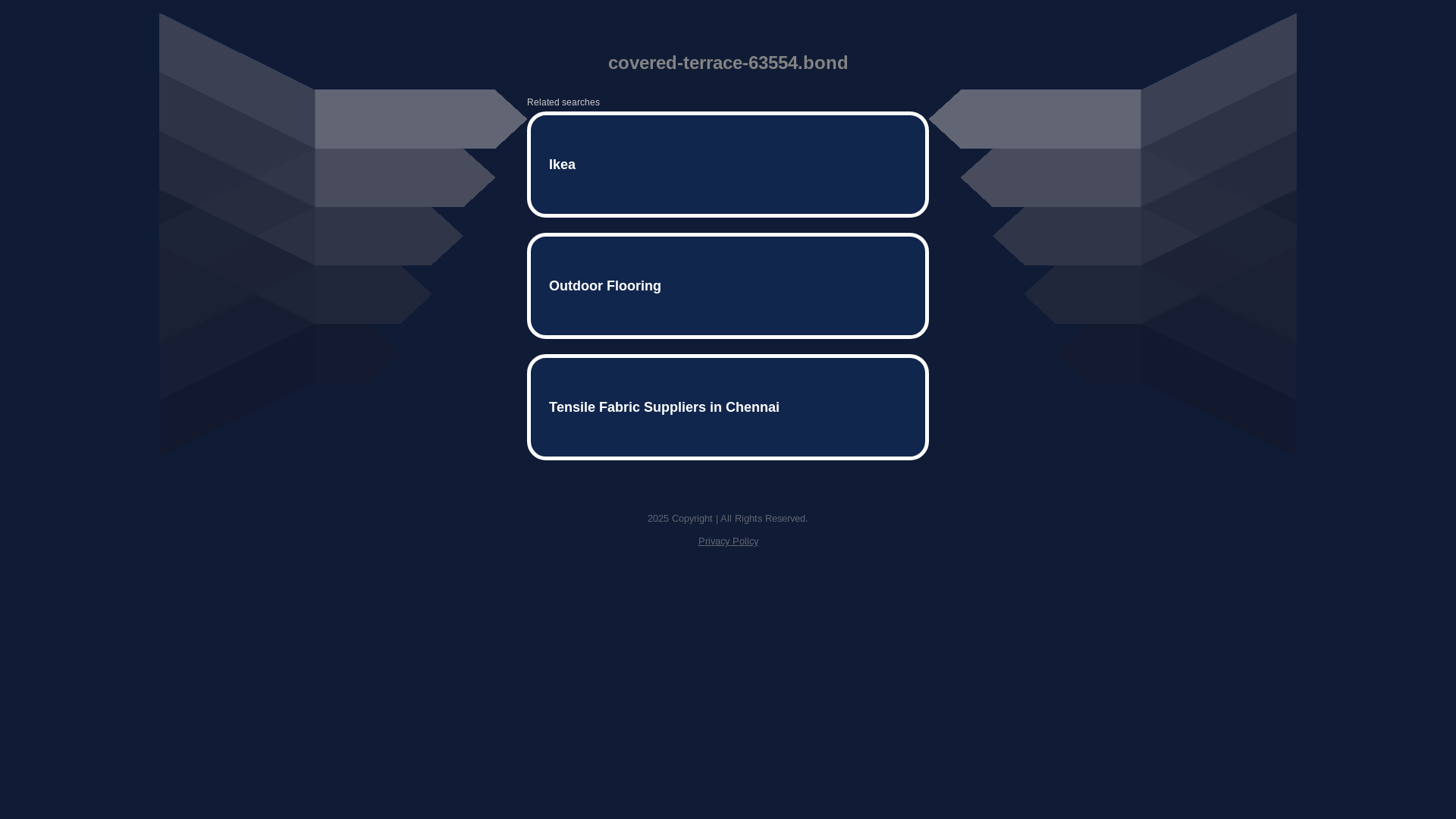website screenshot of https://covered-terrace-63554.bond/