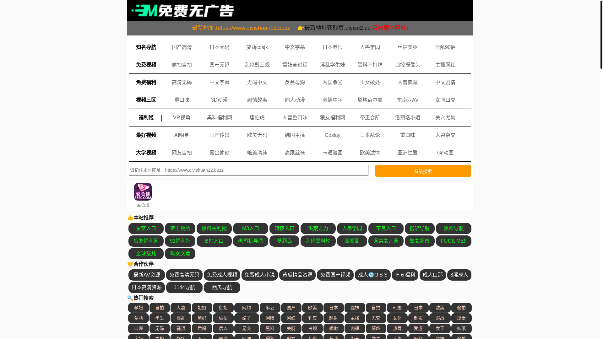 website screenshot of https://diyishuan13.buzz/