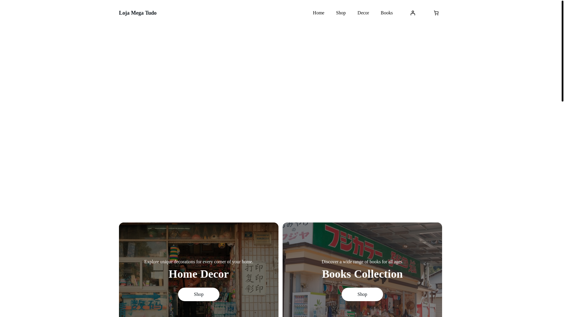 website screenshot of https://megatudomariano.com.br/